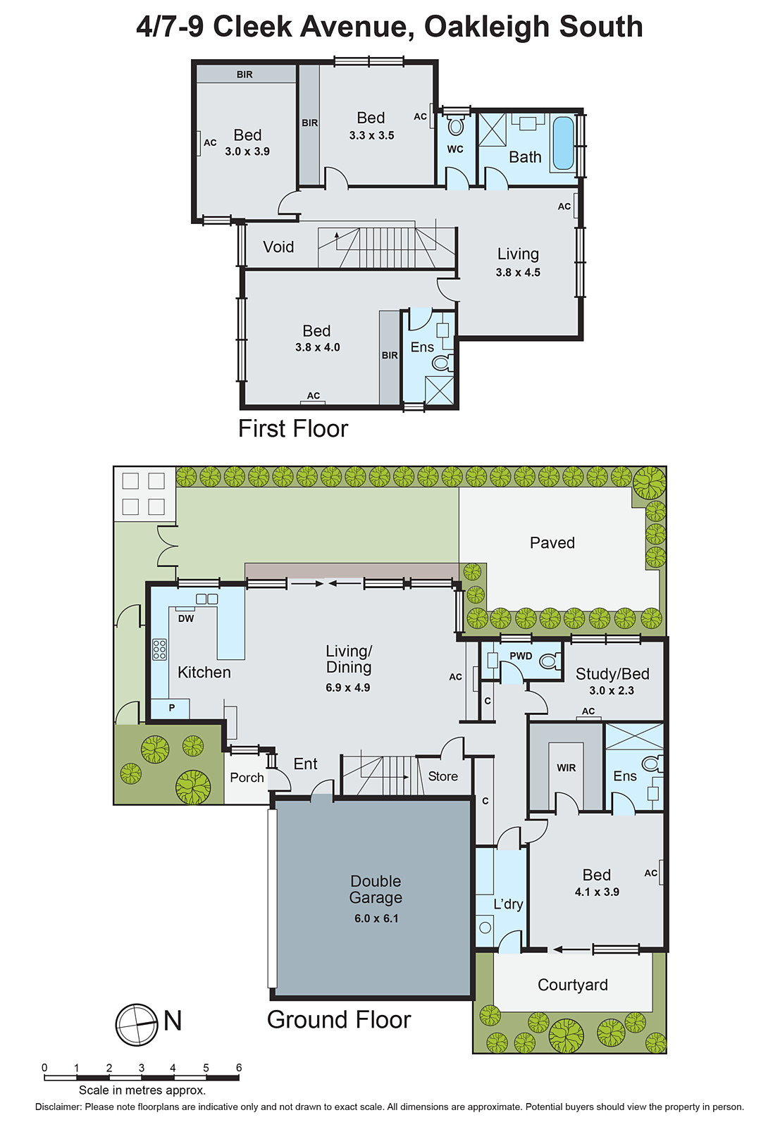4/7-9 Cleek Avenue, Oakleigh South VIC 3167 - Floorplan