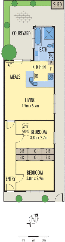 47 Alfred Street, Port Melbourne VIC 3207 - Floorplan