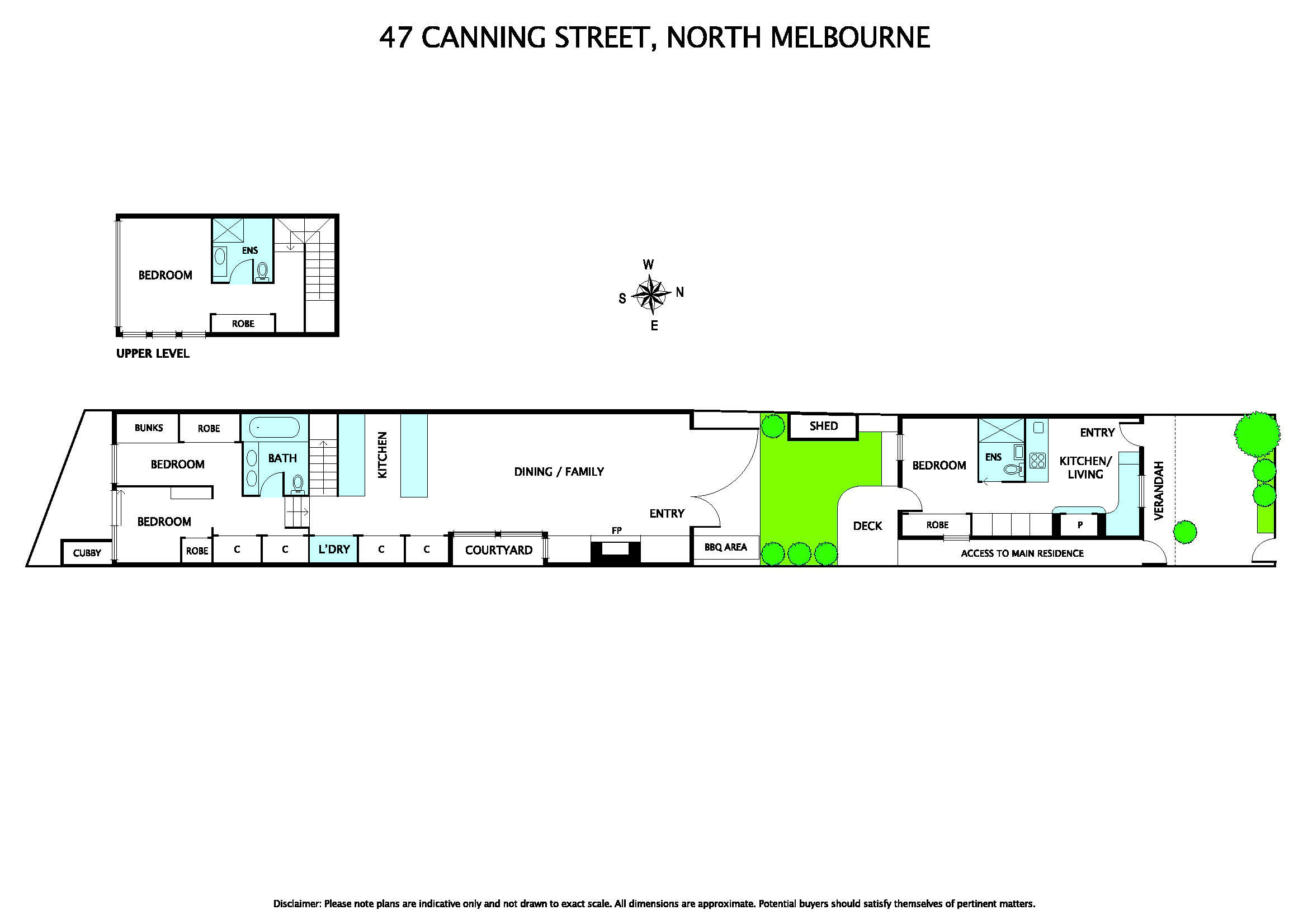 47 Canning Street, North Melbourne - Floorplan 1