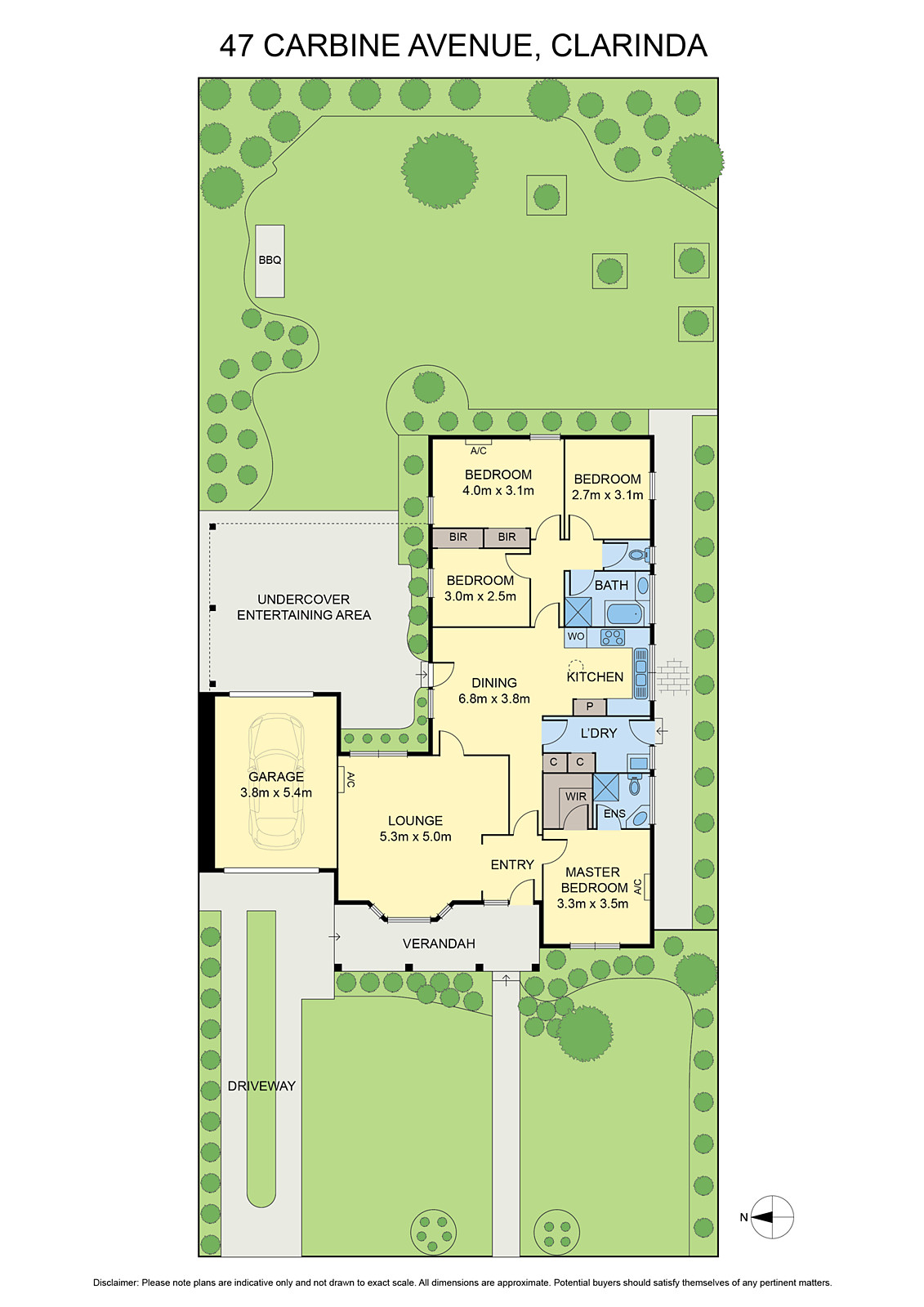 47 Carbine Avenue, Clarinda VIC 3169 - Floorplan