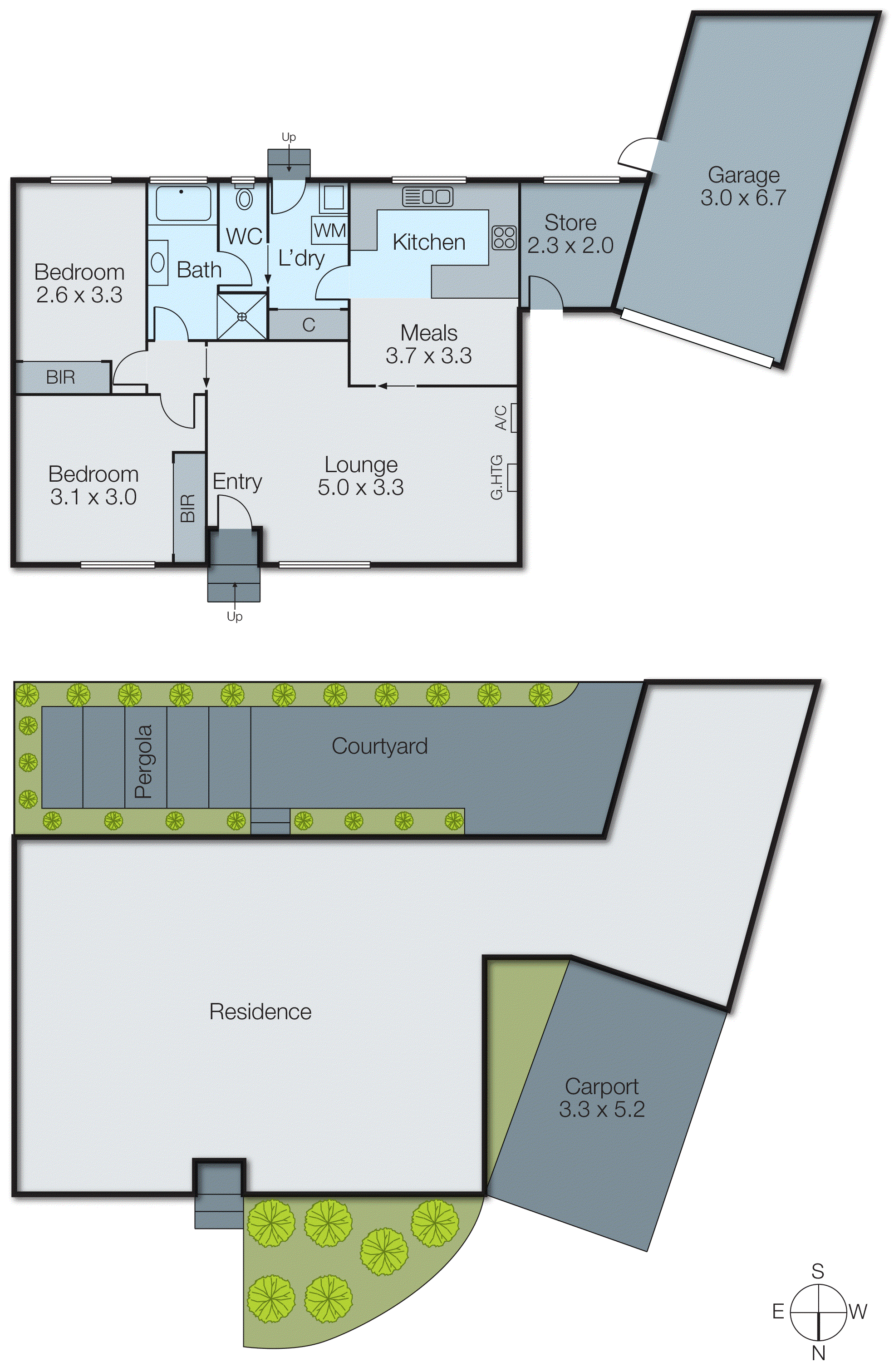 4/7 Carlisle Crescent, Hughesdale VIC 3166 - Floorplan