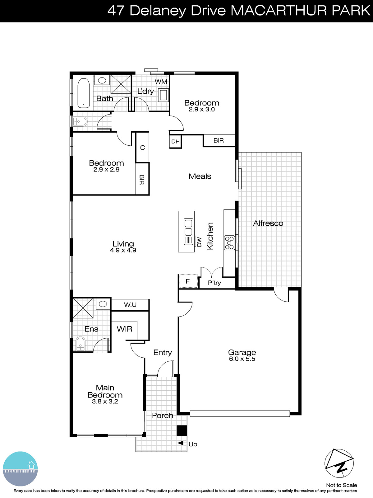 47 Delaney Drive, Miners Rest VIC 3352 - Floorplan