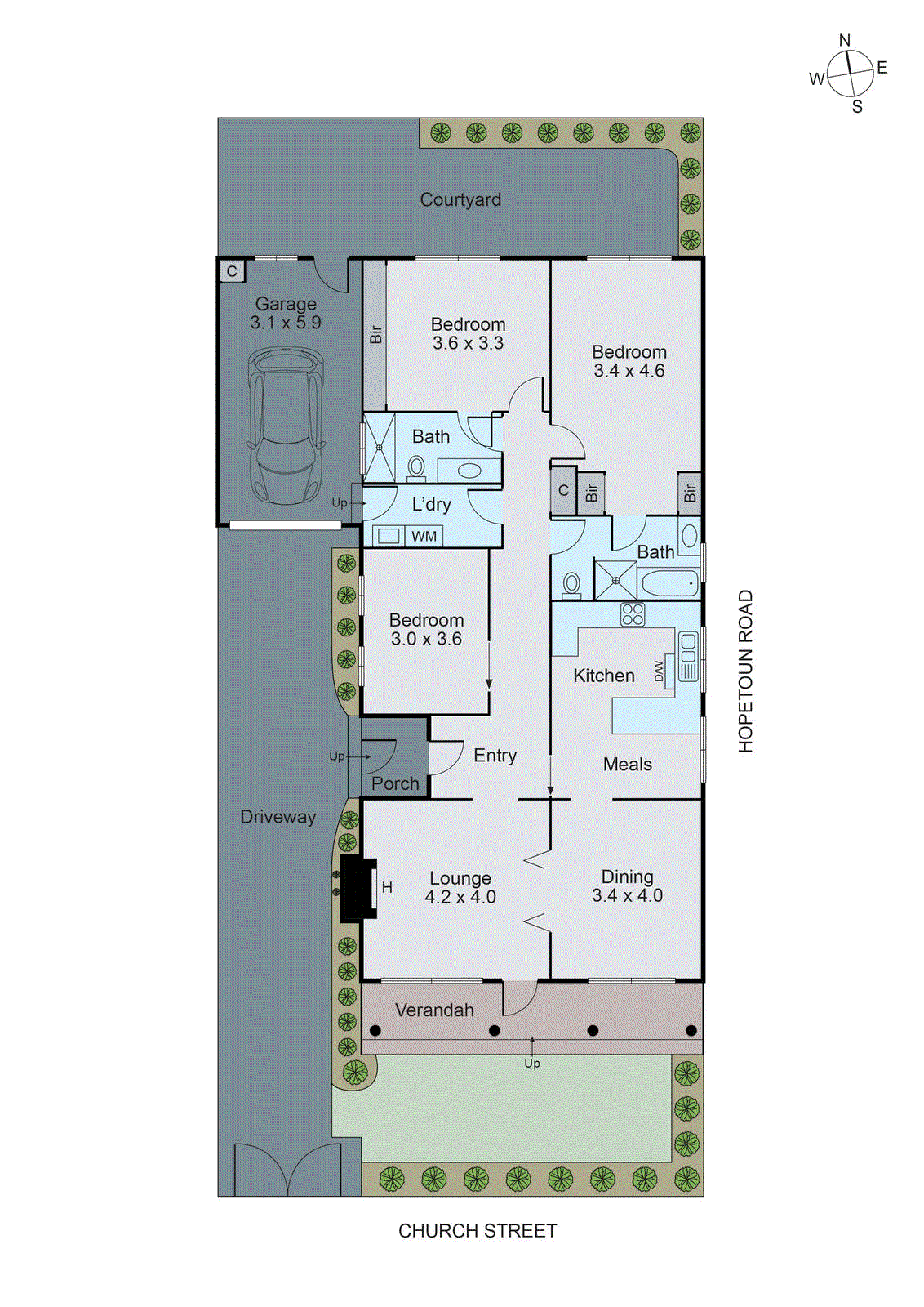 4/7 Hopetoun Road, Toorak VIC 3142 - Floorplan