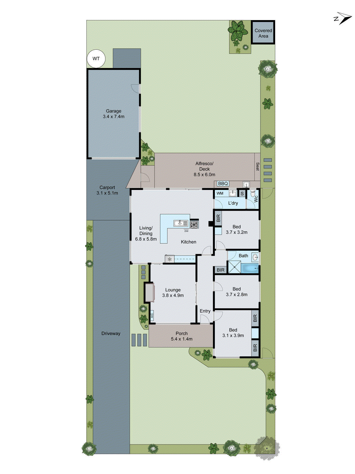 47 Kedleston Road, Herne Hill VIC 3218 - Floorplan