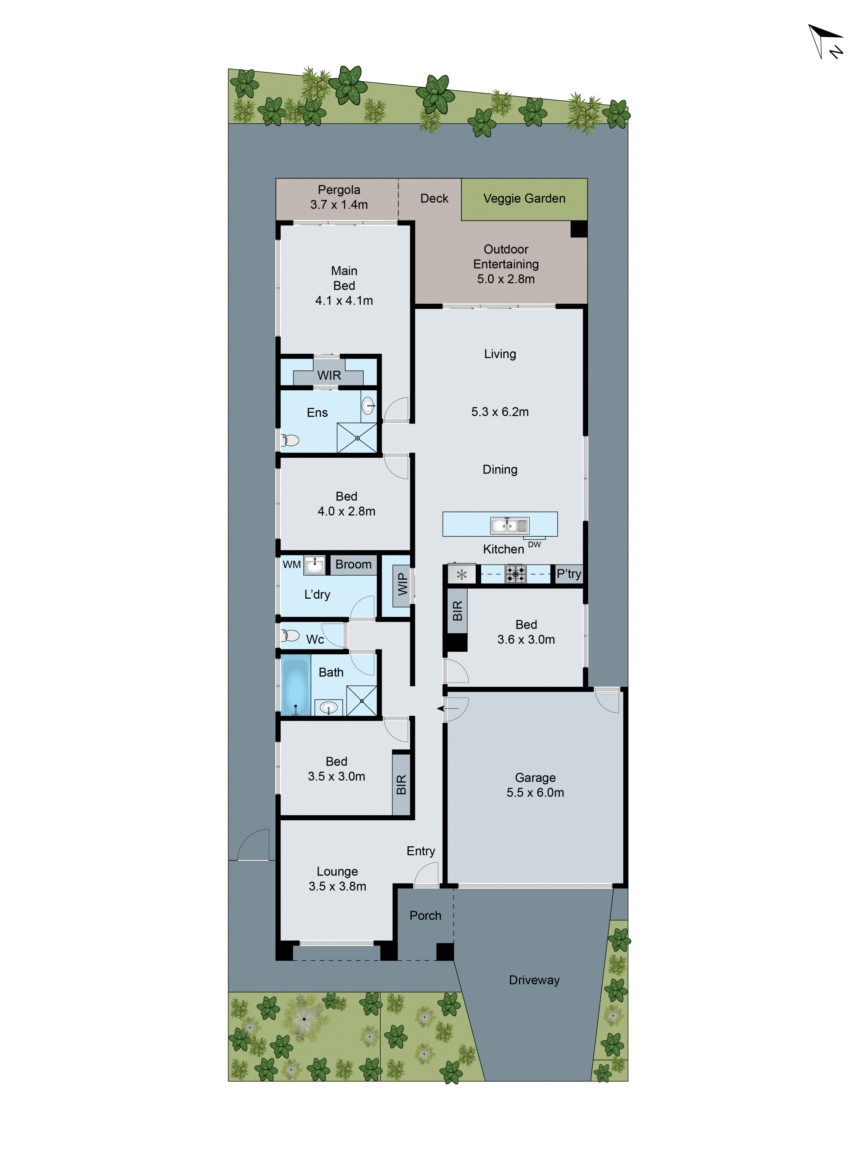 47 Mallacoota Crescent, Armstrong Creek VIC 3217 - Floorplan