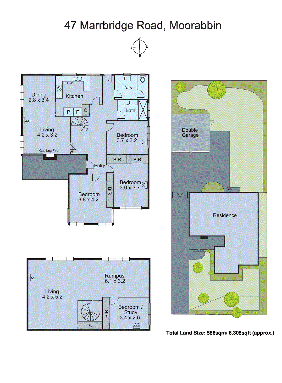 47 Marrbridge Road, Moorabbin VIC 3189 - Floorplan