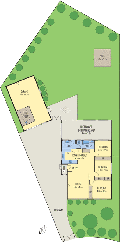 47 Mercury Crescent, Newcomb VIC 3219 - Floorplan