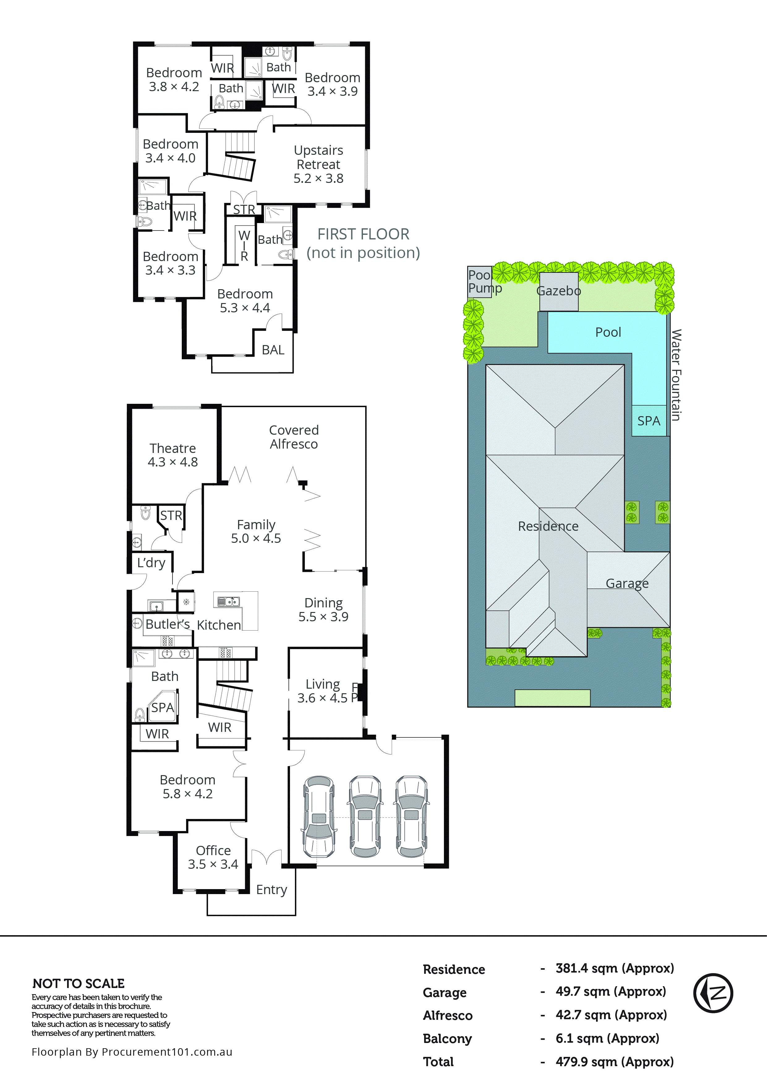 47 Princeton Drive, Keysborough VIC 3173 - Floorplan