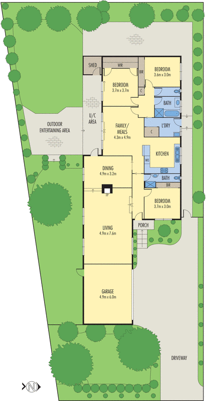 47 Smyth Street, Mount Waverley VIC 3149 - Floorplan