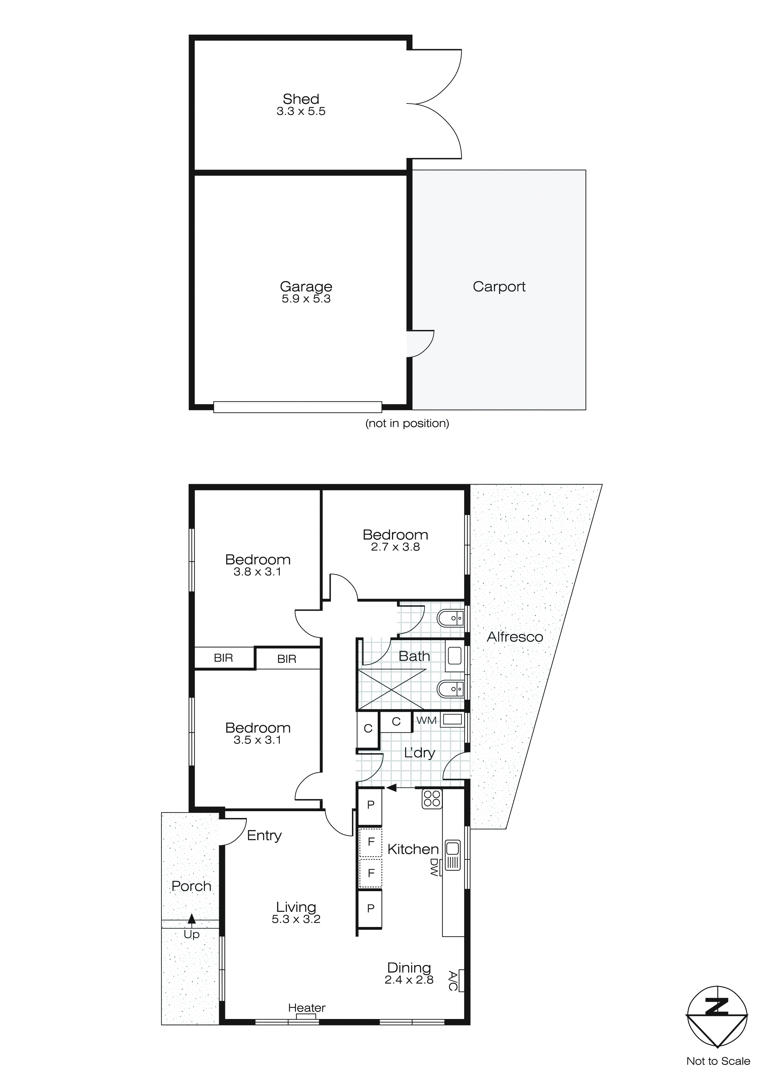 47 Stamford Street, Wendouree VIC 3355 - Floorplan