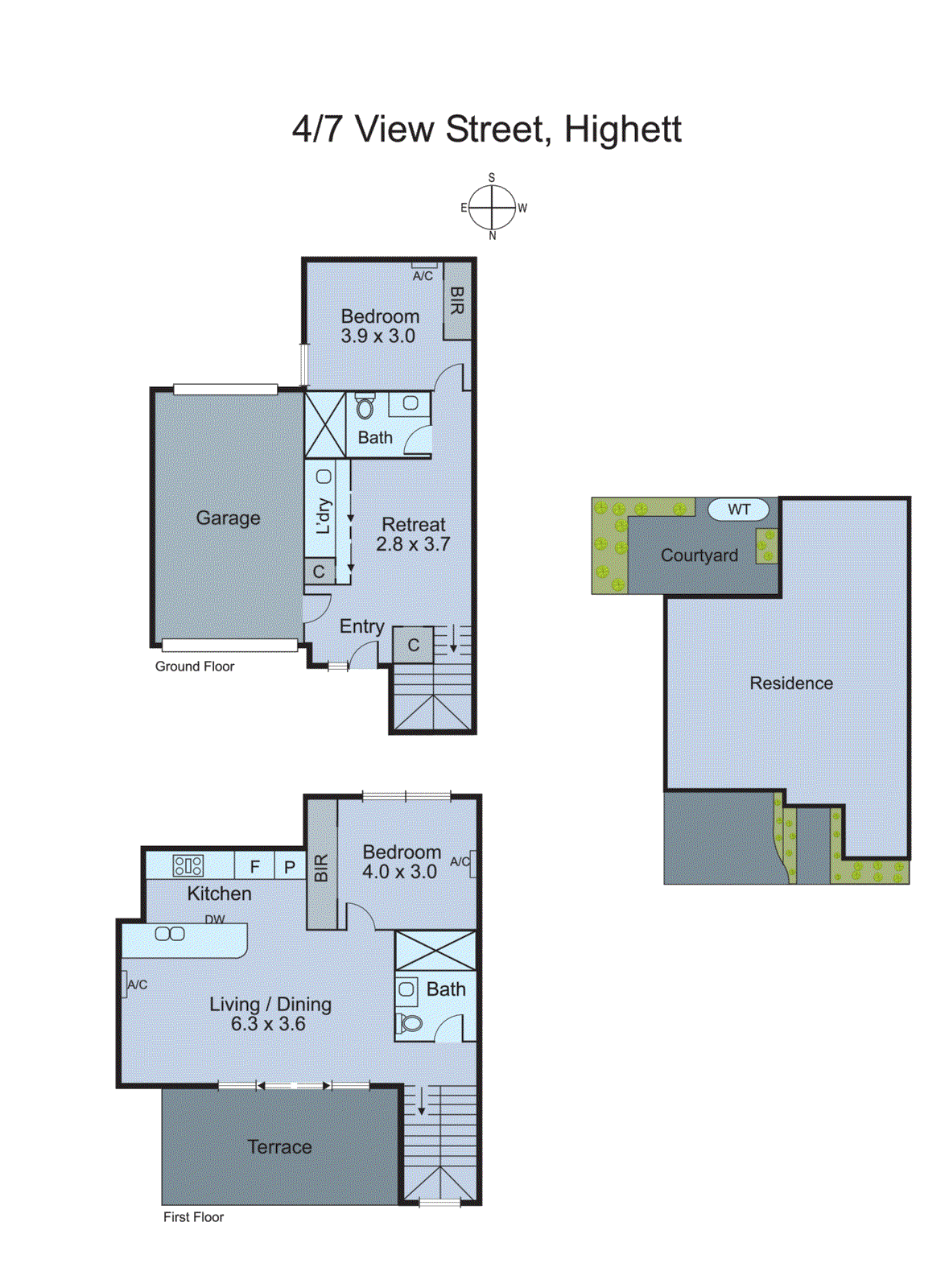 4/7 View Street, Highett VIC 3190 - Floorplan