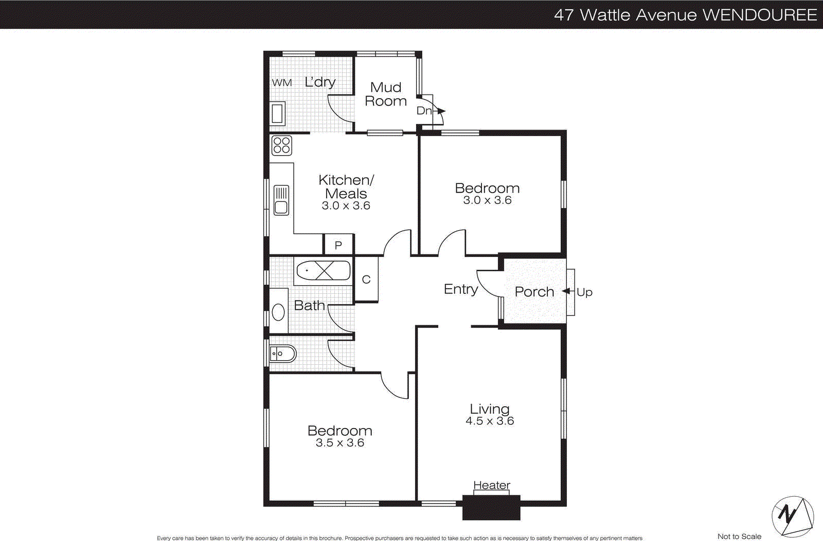 47 Wattle Avenue, Wendouree VIC 3355 - Floorplan