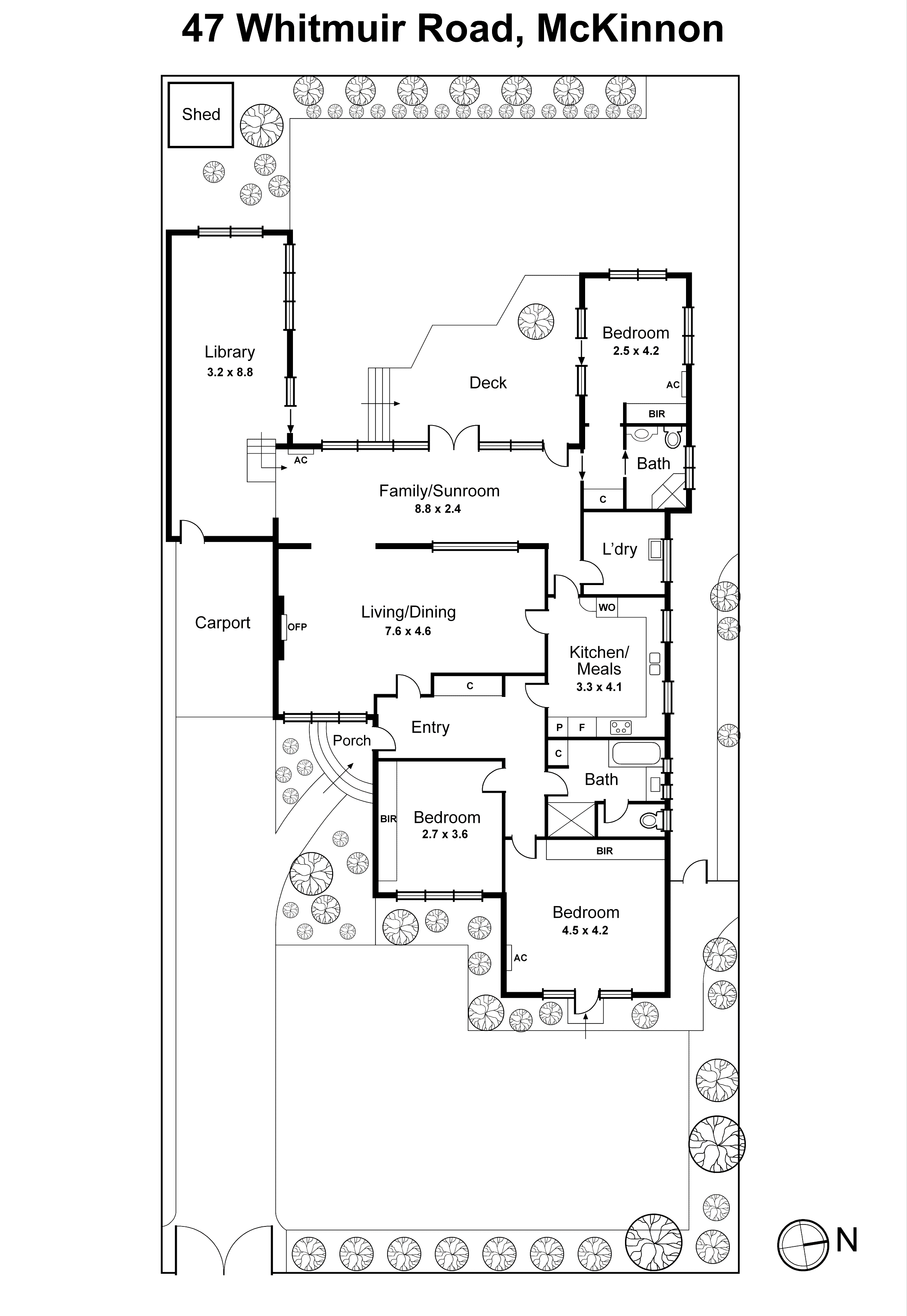 47 Whitmuir Road, Mckinnon VIC 3204 - Floorplan