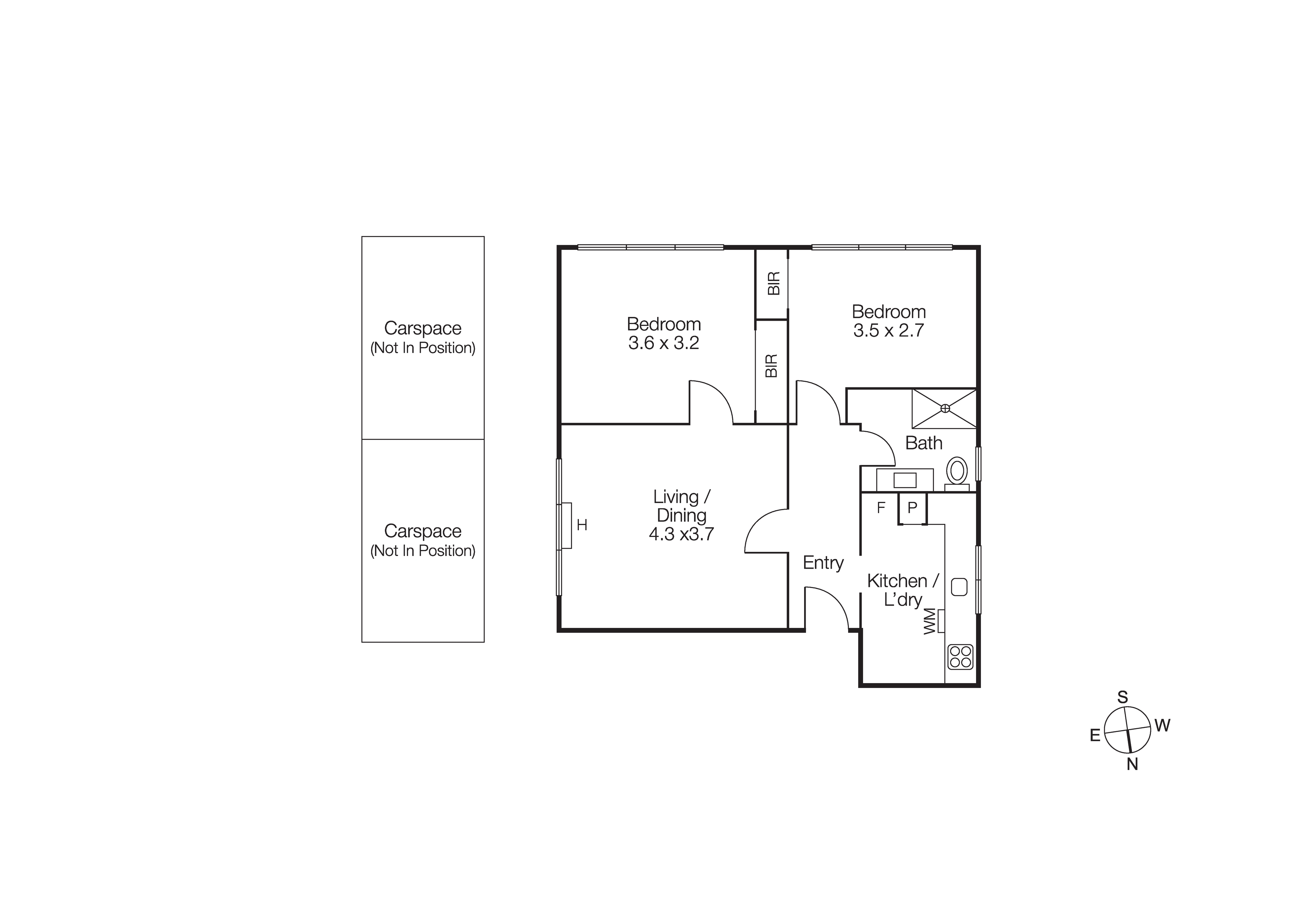 4/72 Grosvenor Street, Balaclava VIC 3183 - Floorplan