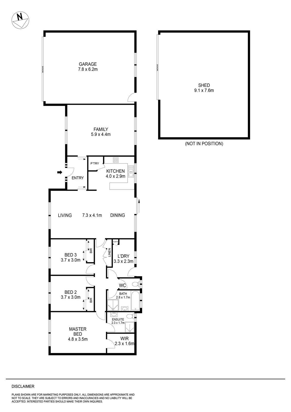 4731 Colac Ballarat Road, Napoleons VIC 3352 - Floorplan