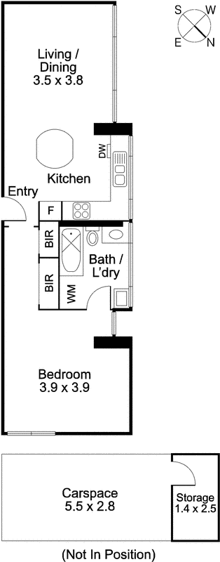 47/343 Beaconsfield Parade, St Kilda VIC 3182 - Floorplan
