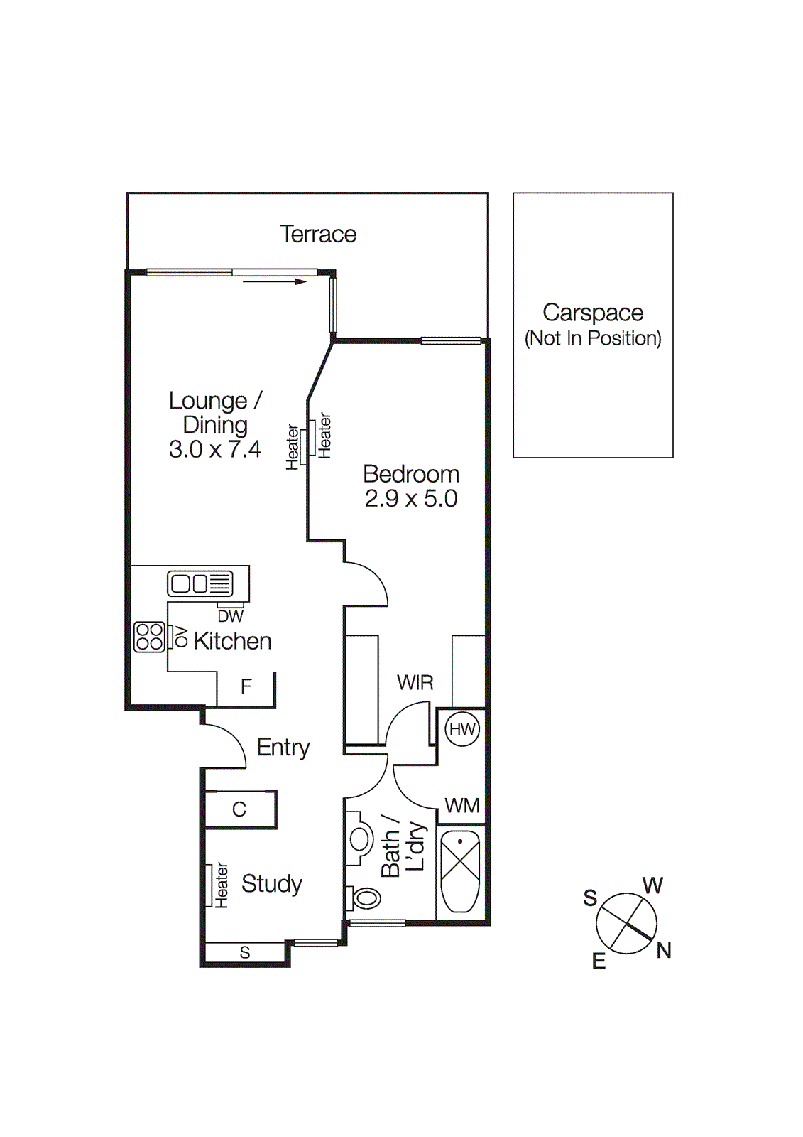 47/352 Canterbury Road, St Kilda VIC 3182 - Floorplan