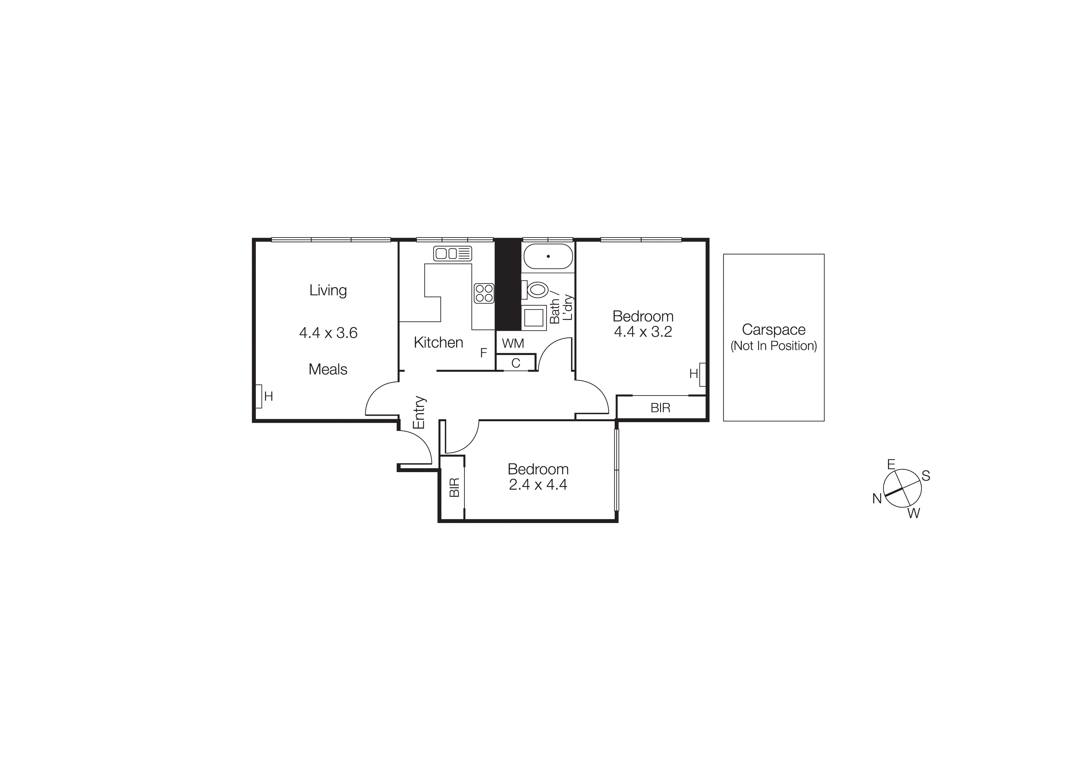47/5-9 Fulton Street, St Kilda East VIC 3183 - Floorplan