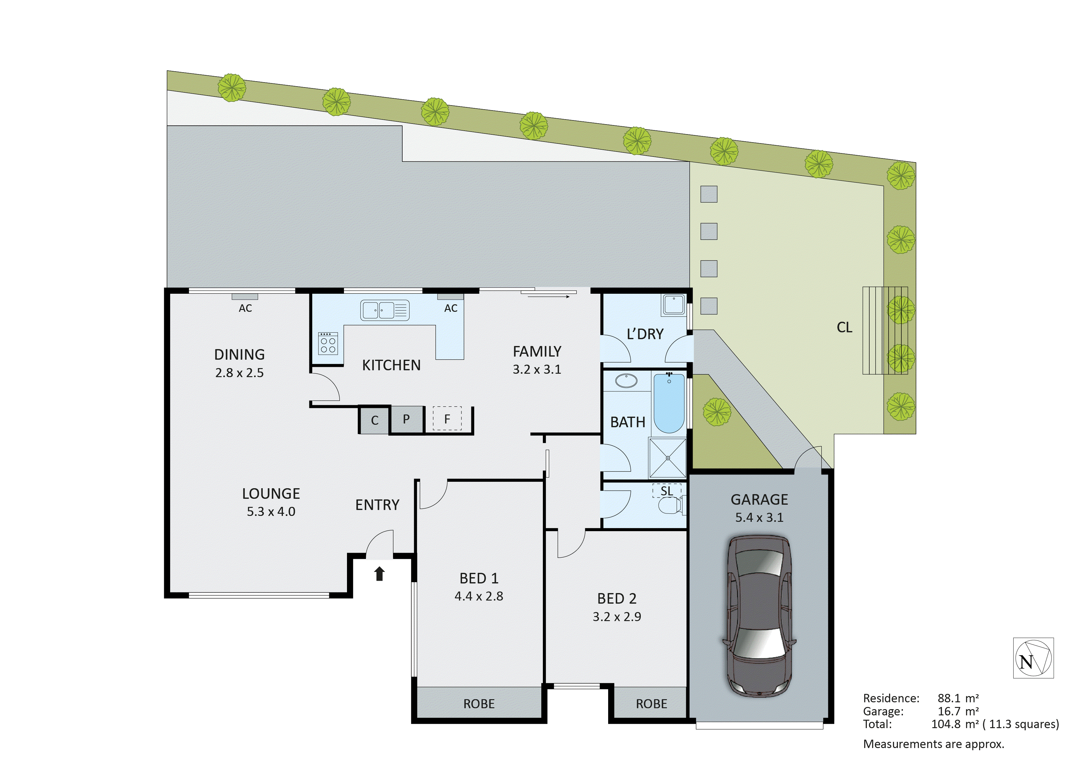 4/77 Centre Dandenong Road, Dingley Village VIC 3172 - Floorplan