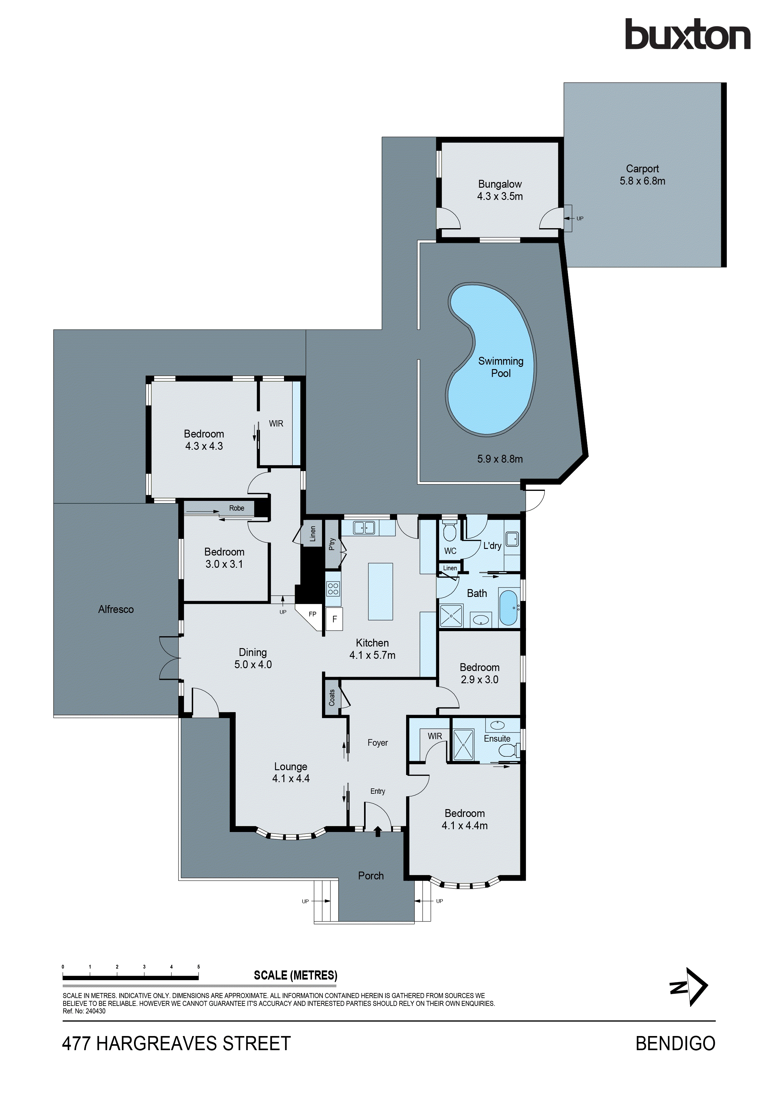 477 Hargreaves Street, Bendigo VIC 3550 - Floorplan