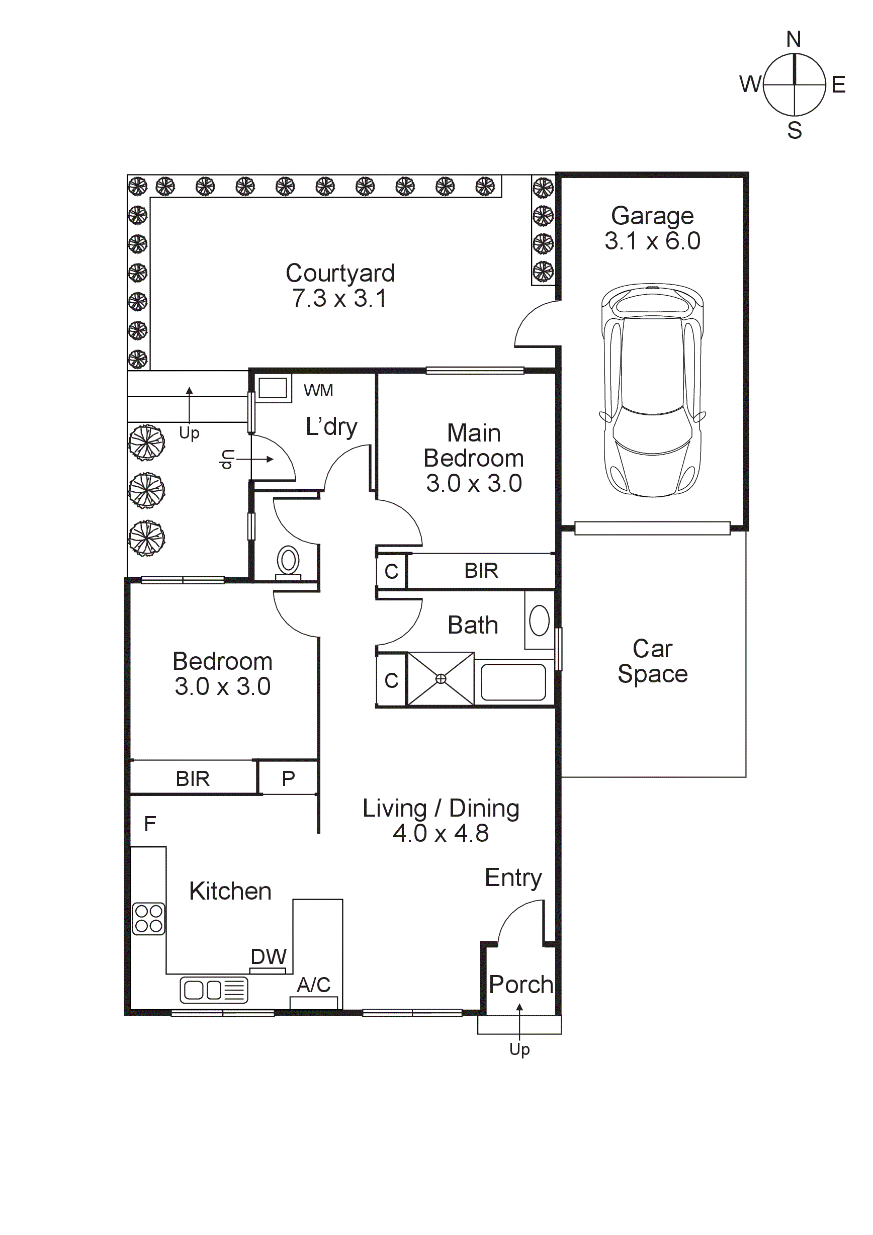 4/77 St James Road, Rosanna VIC 3084 - Floorplan