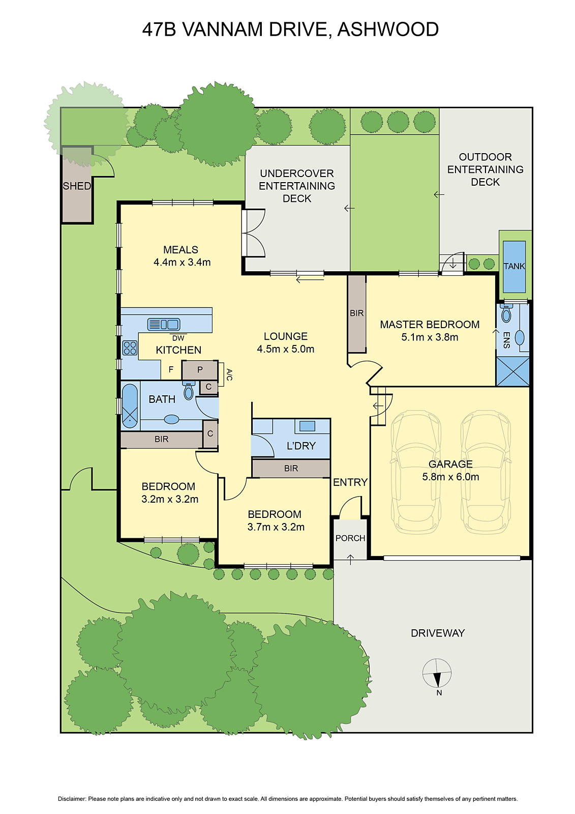 47B Vannam Drive, Ashwood VIC 3147 - Floorplan