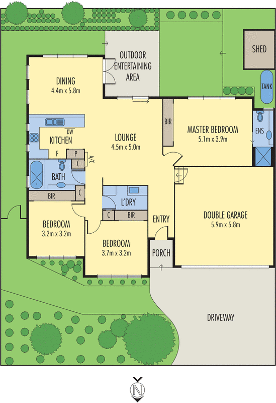 47B Vannam Drive, Ashwood VIC 3147 - Floorplan