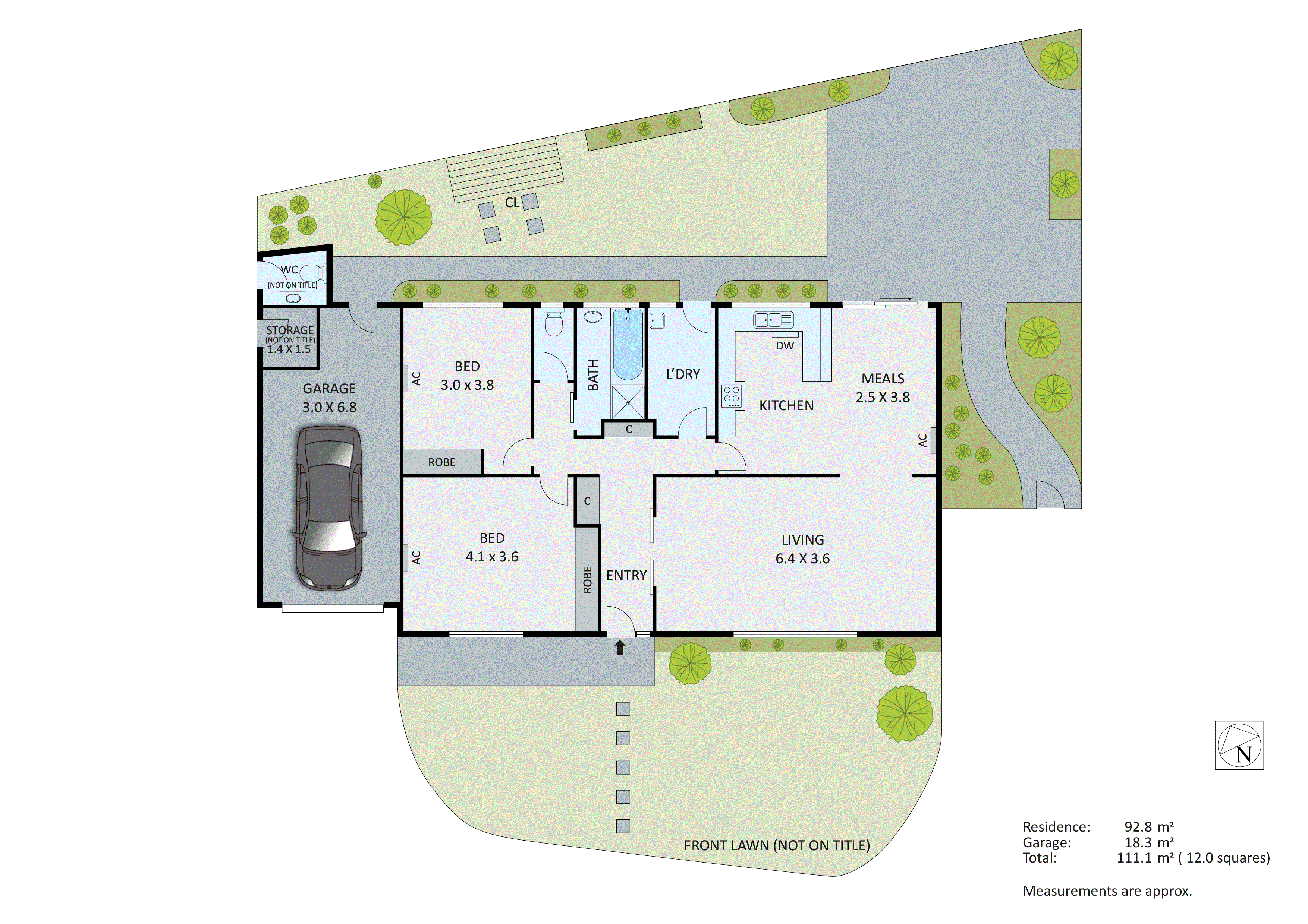 4/8-10 Golfwood Close, Dingley Village VIC 3172 - Floorplan