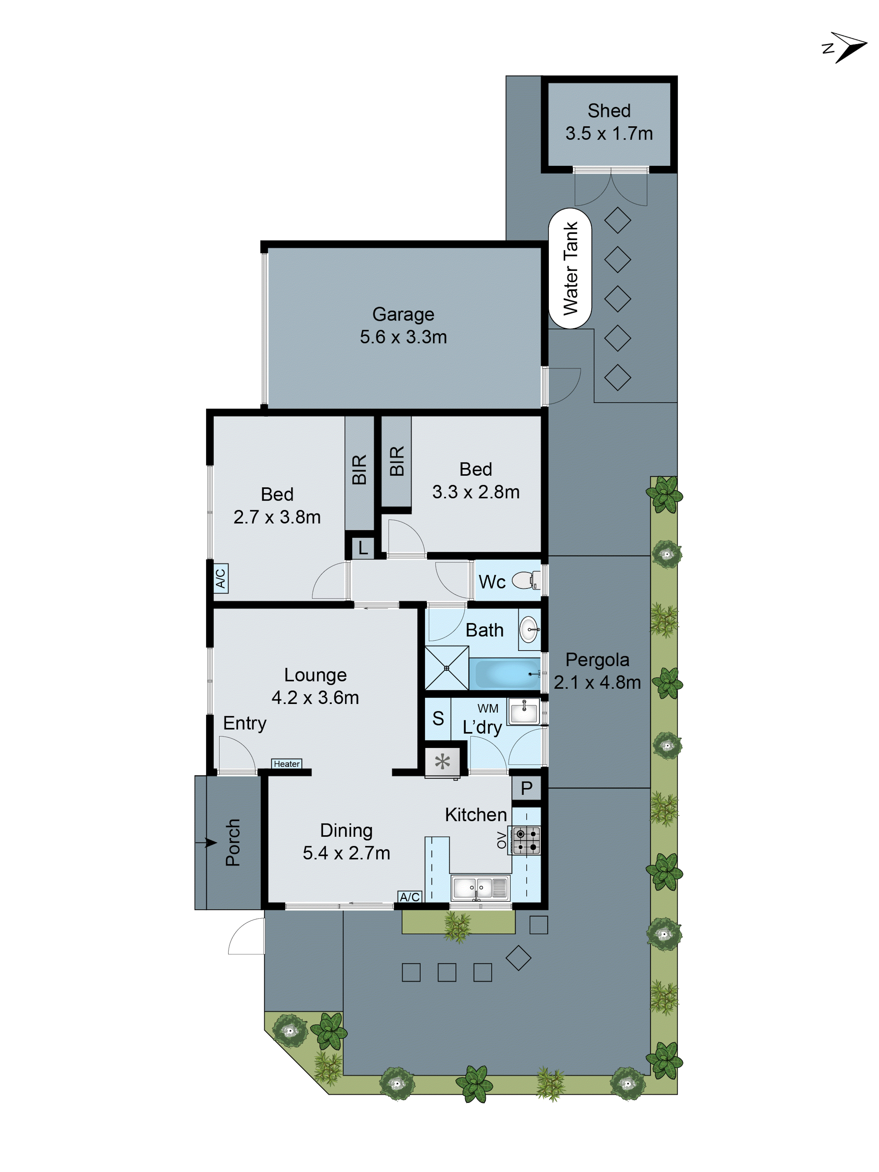 4/8-9 Shelley Close, Grovedale VIC 3216 - Floorplan