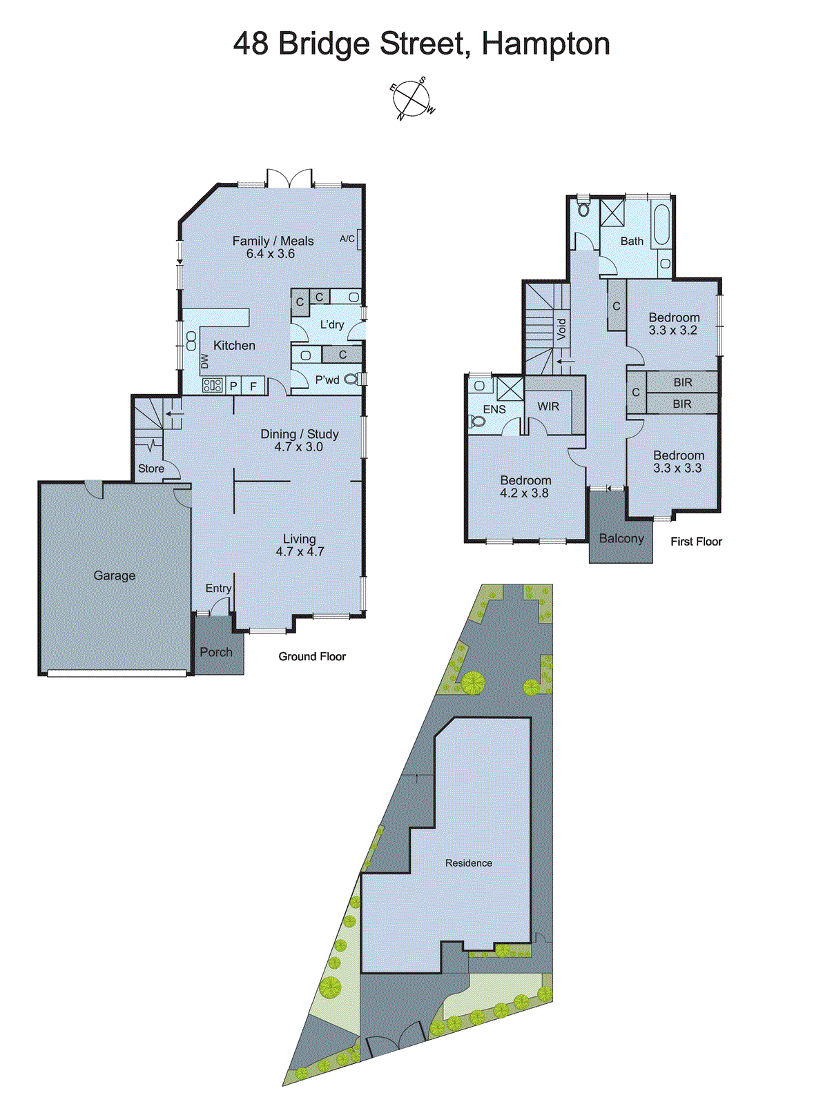 48 Bridge Street, Hampton VIC 3188 - Floorplan