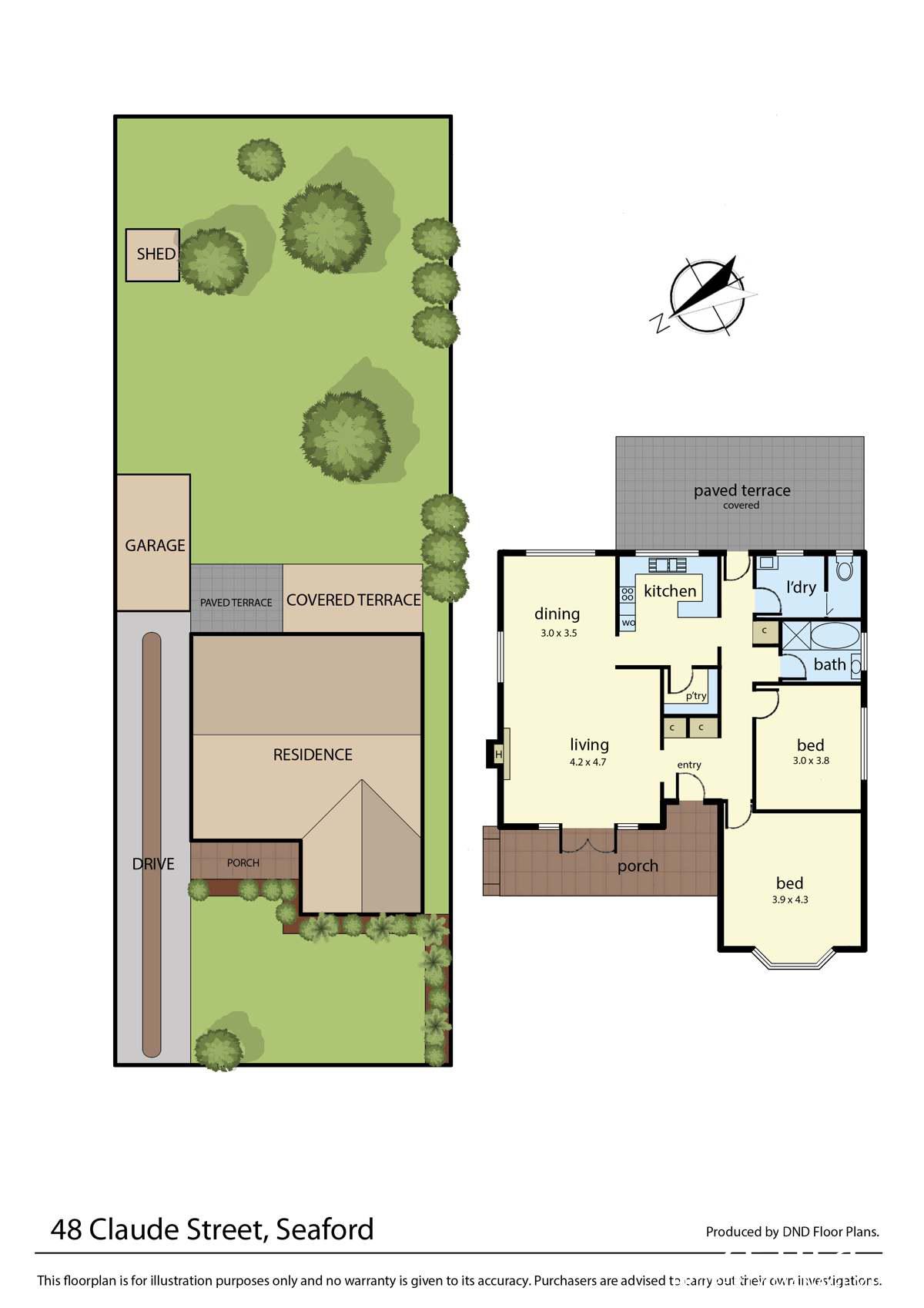 48 Claude Street, Seaford VIC 3198 - Floorplan