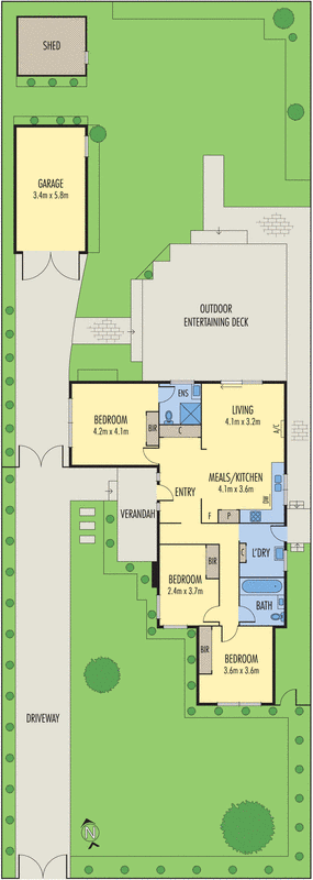 48 Davis Street, Belmont VIC 3216 - Floorplan