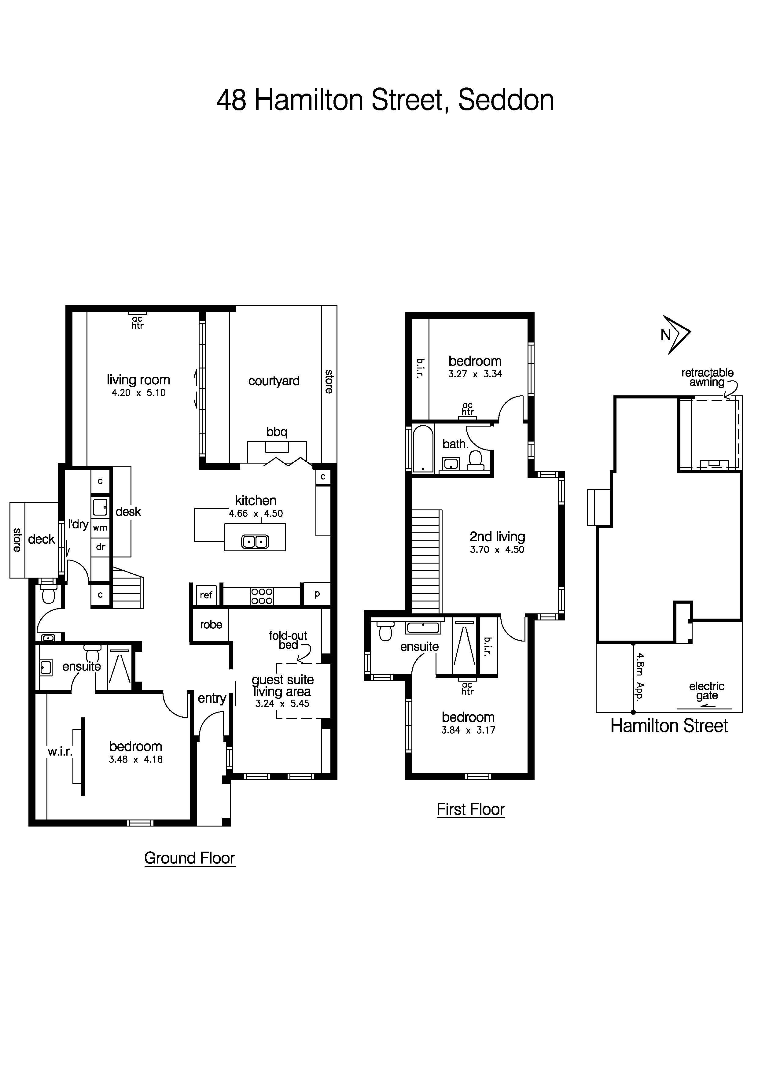 48 Hamilton Street, SEDDON VIC 3011 - Floorplan