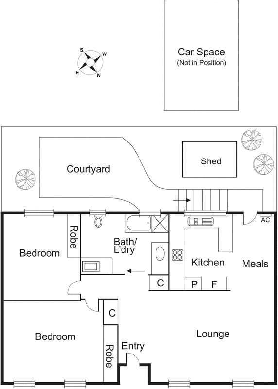 4/8 Hector Court, Moorabbin VIC 3189 - Floorplan