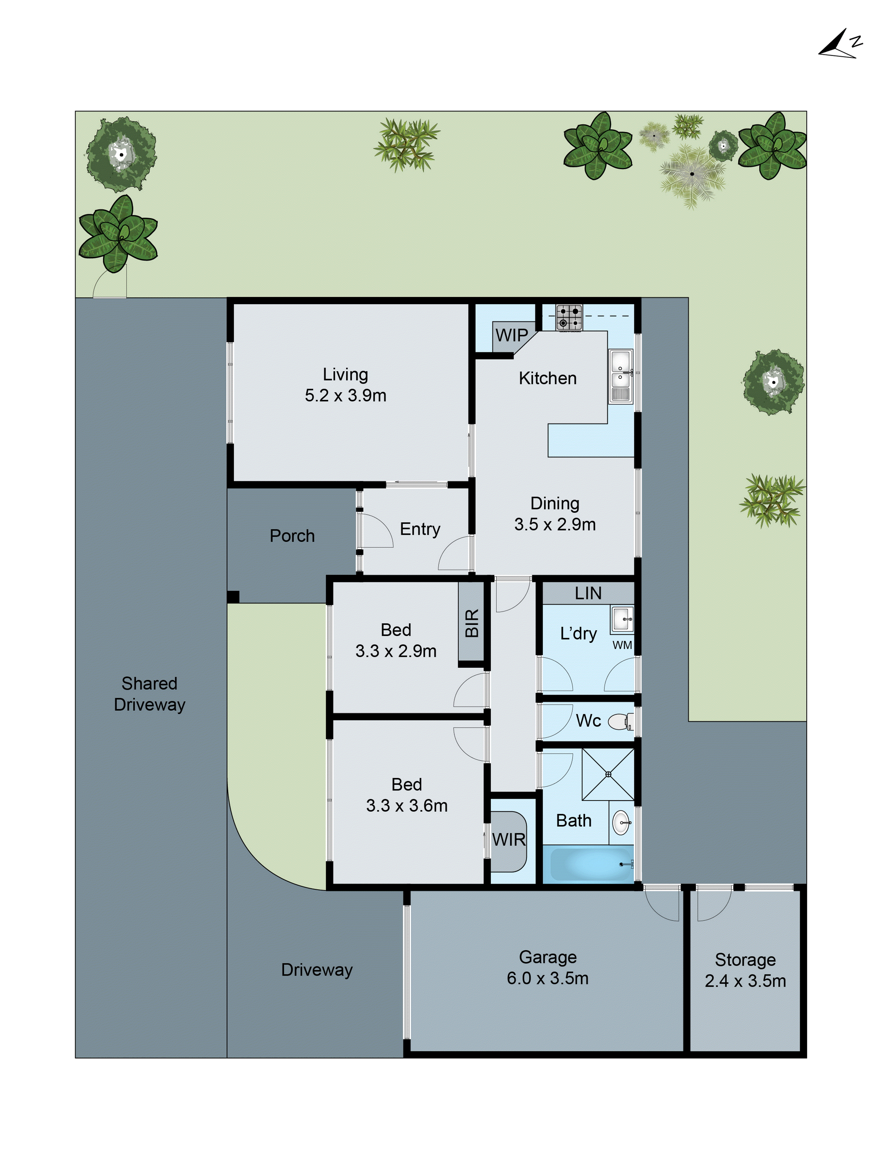 4/8 Holdsworth Court, Norlane VIC 3214 - Floorplan