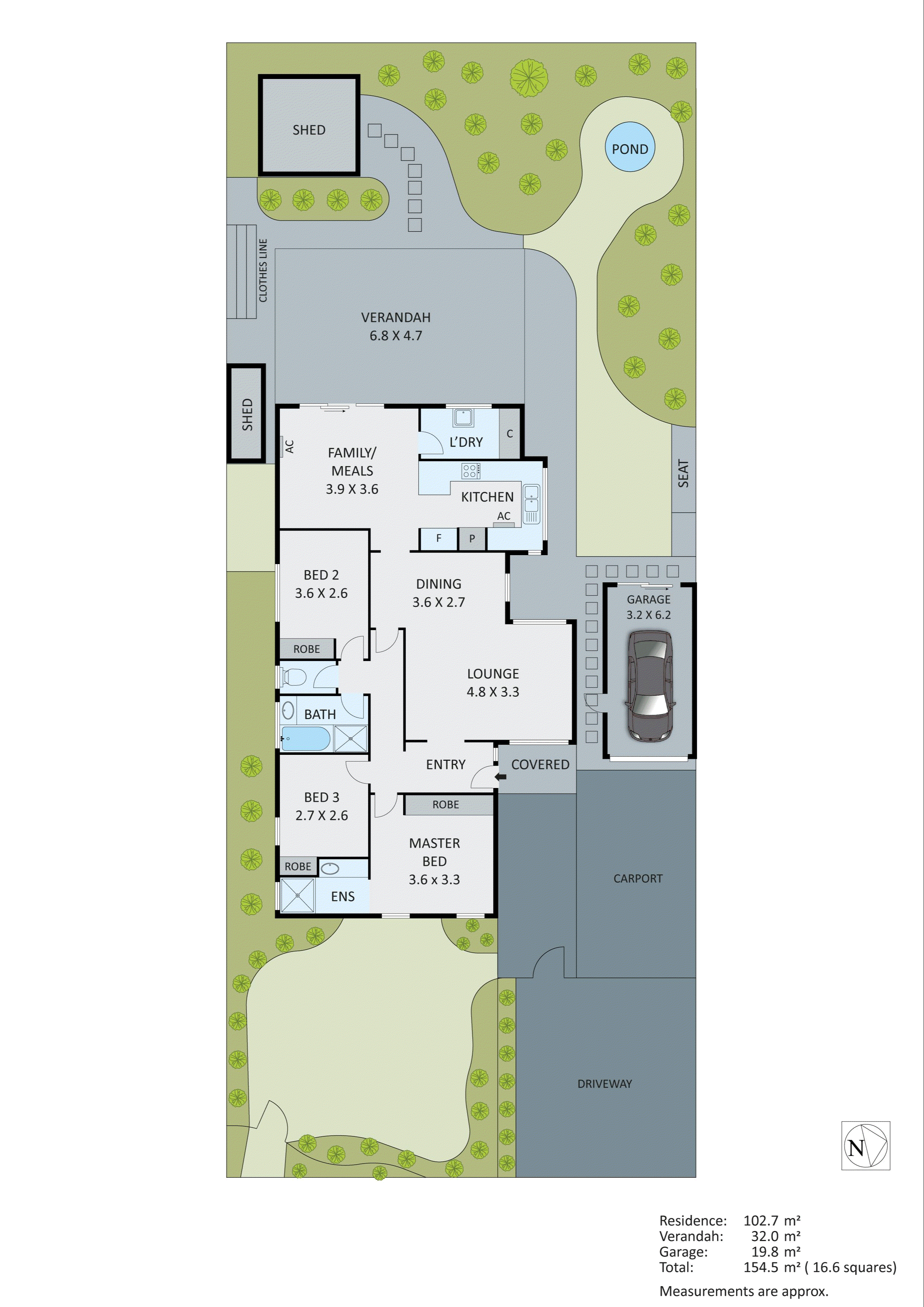 48 Howard Road, Dingley Village VIC 3172 - Floorplan