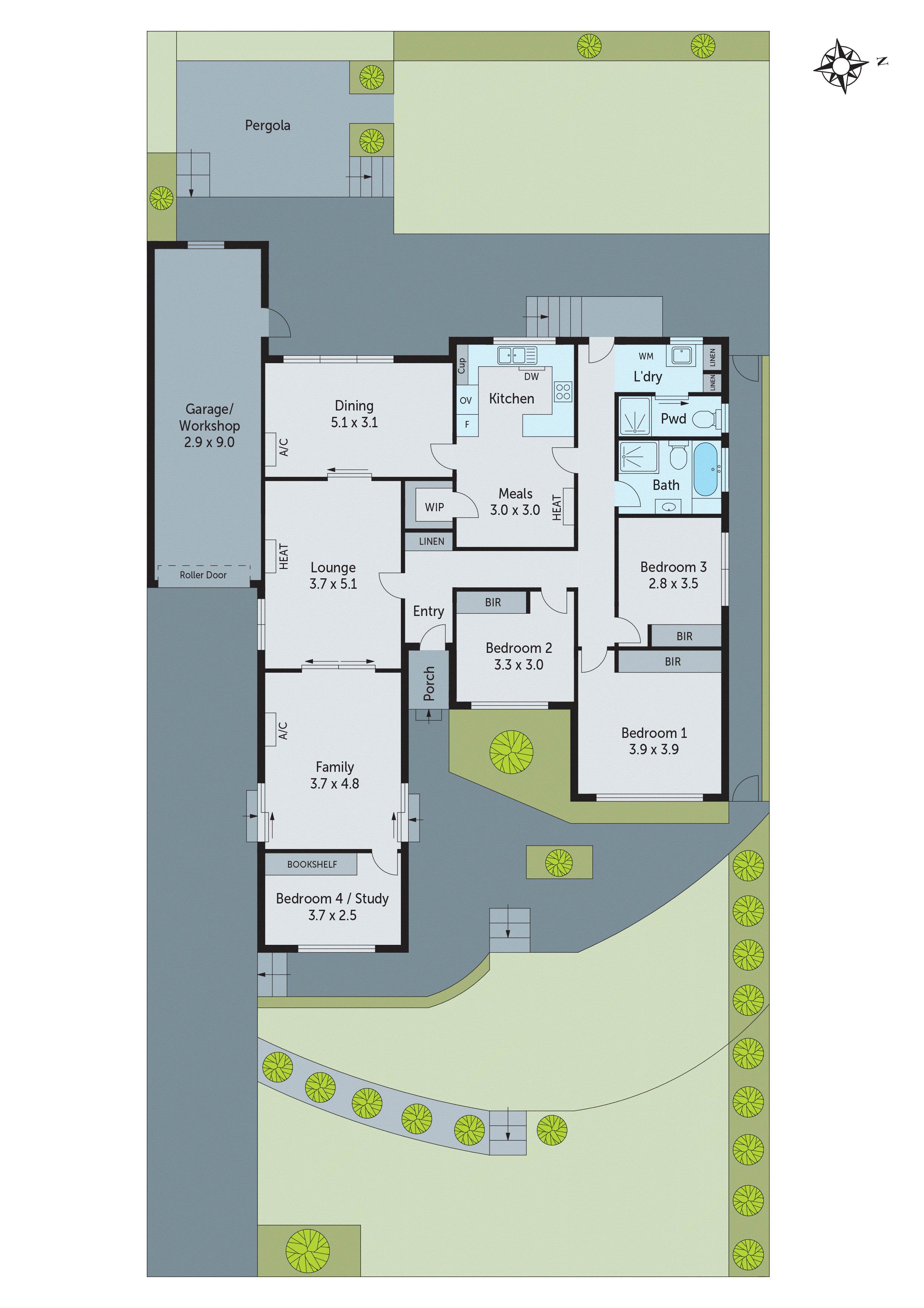 48 Iona Avenue, Highton VIC 3216 - Floorplan