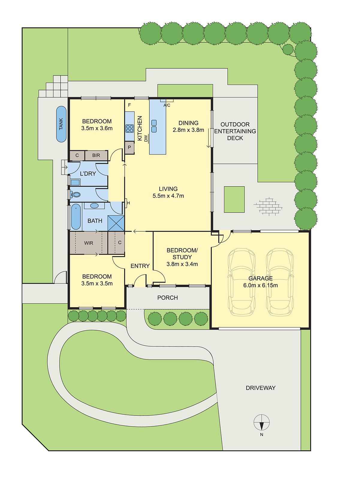 48 Ironbark Street, Waurn Ponds VIC 3216 - Floorplan