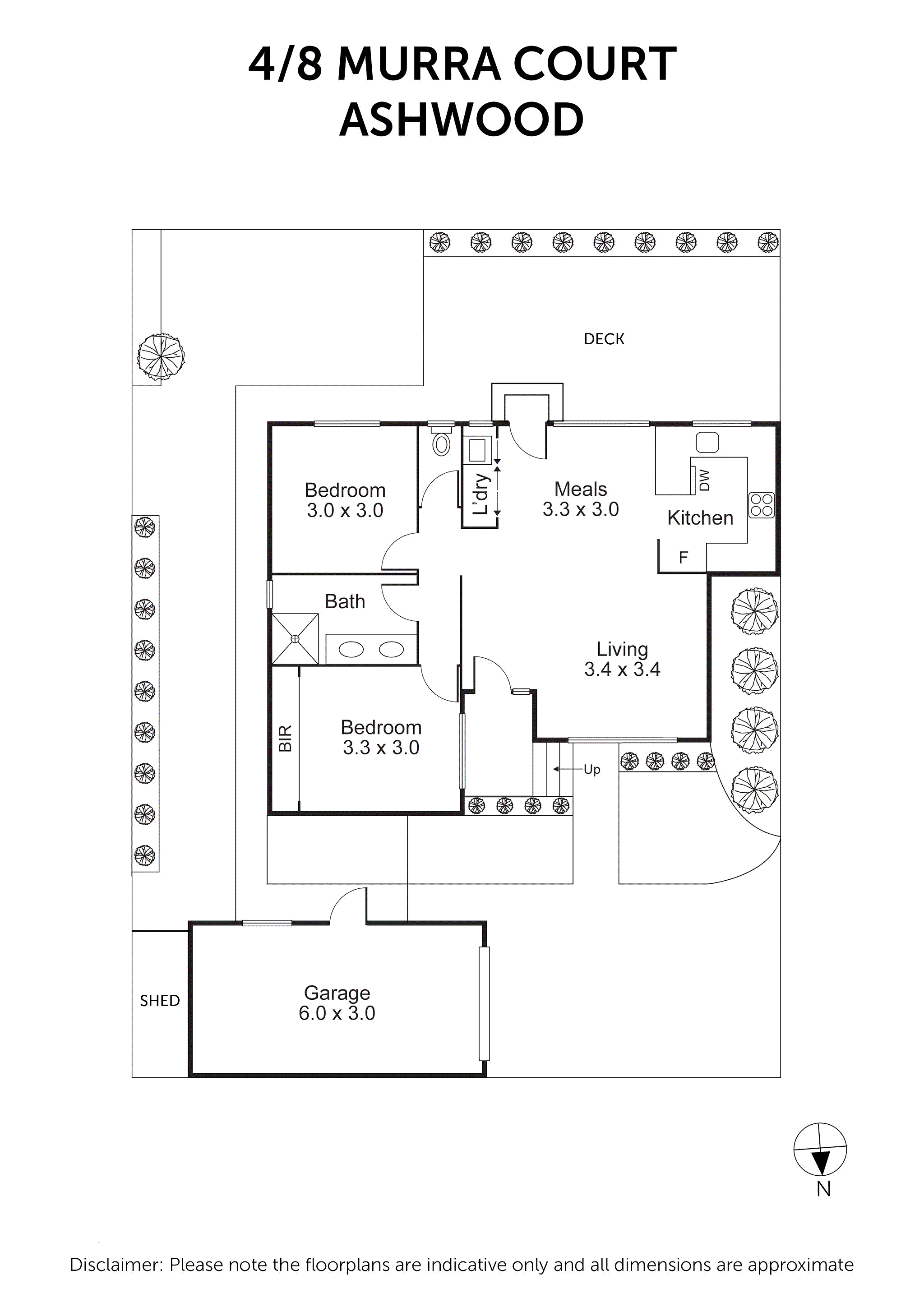4/8 Murra Court, Ashwood VIC 3147 - Floorplan