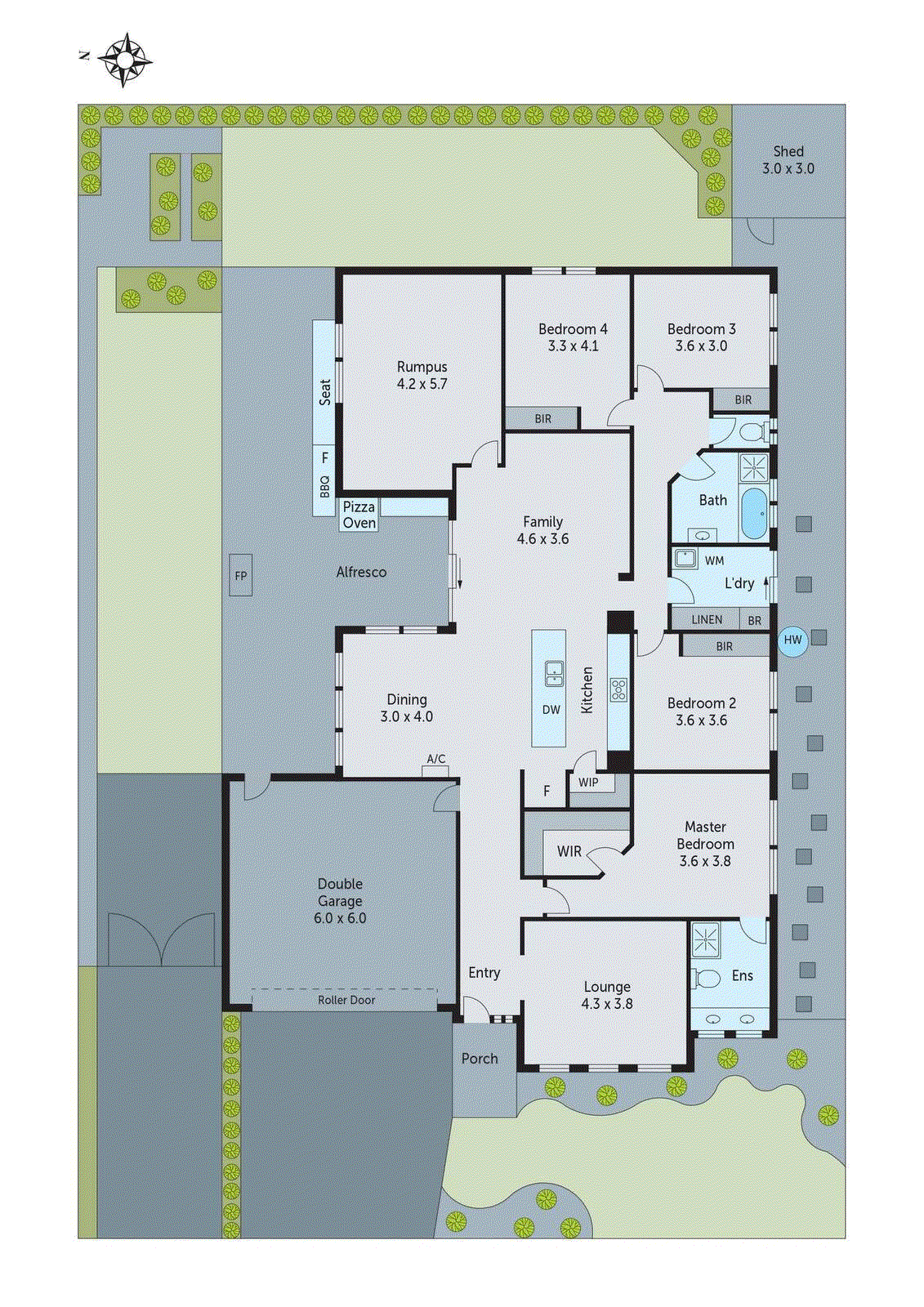 48 Nigella Avenue, Corio VIC 3214 - Floorplan