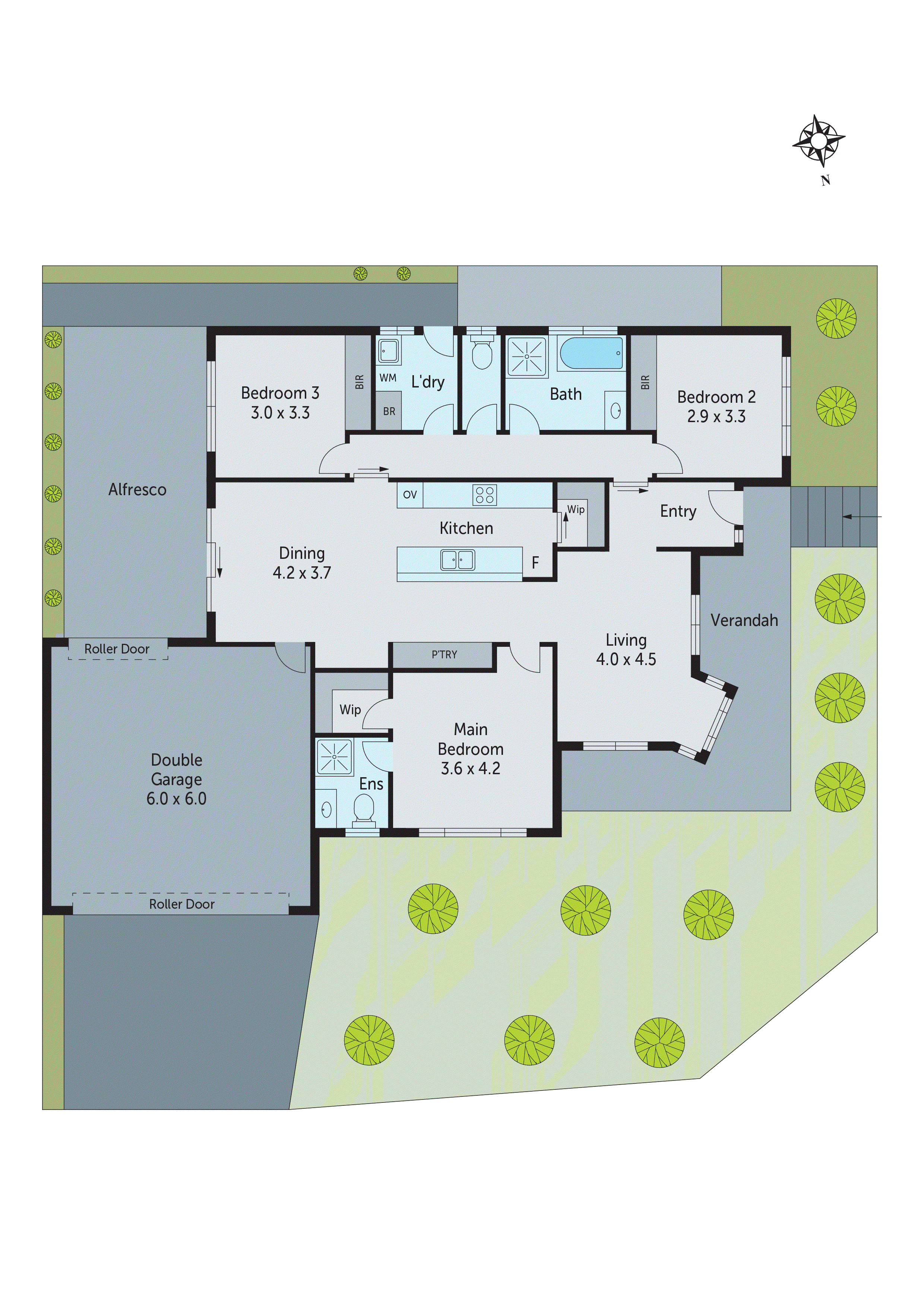 48 Pethajohn Parade, Grovedale VIC 3216 - Floorplan