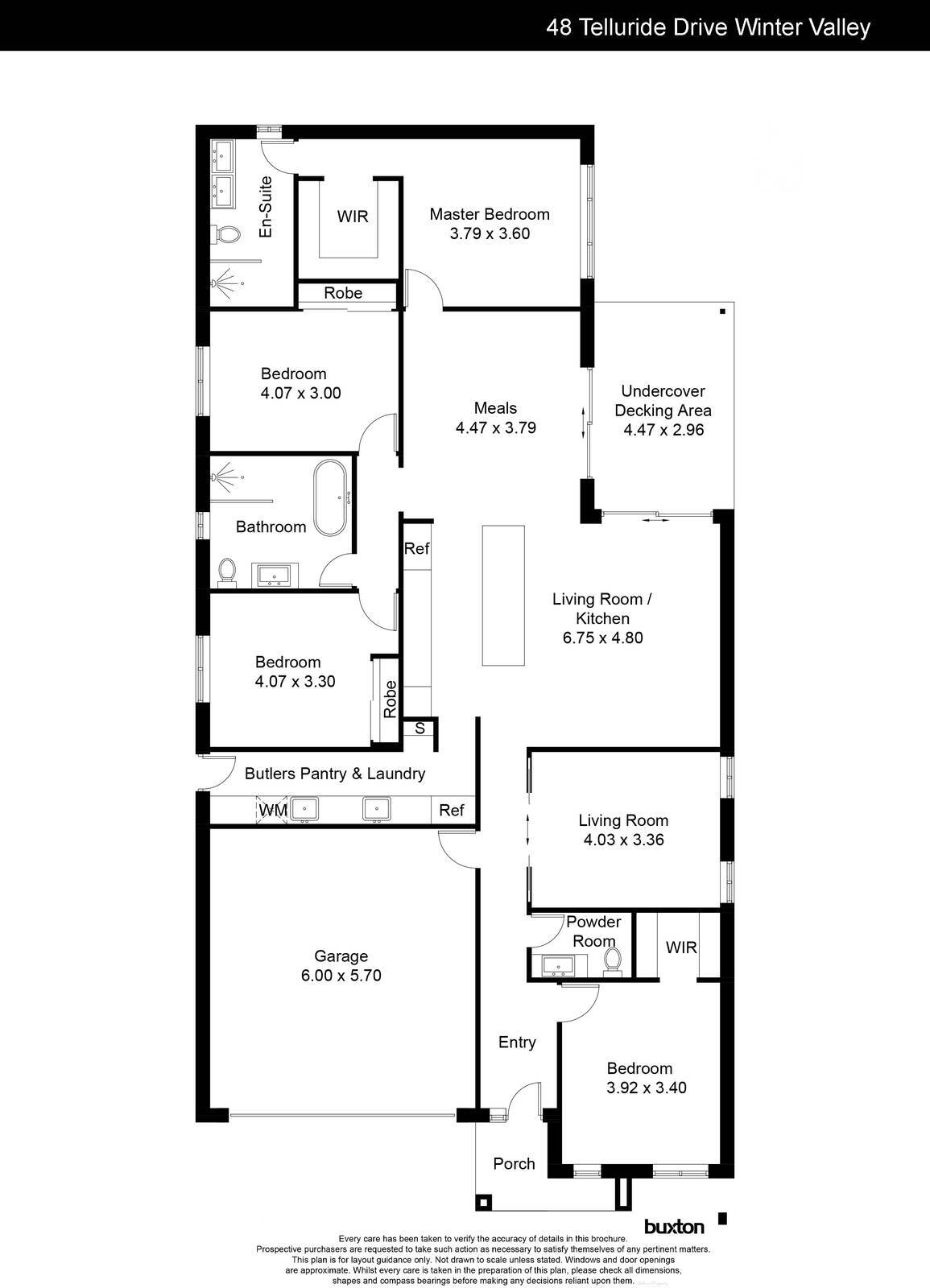 48 Telluride Drive, Winter Valley VIC 3358 - Floorplan
