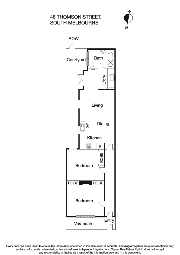 48 Thomson Street, SOUTH MELBOURNE VIC 3205 - Floorplan