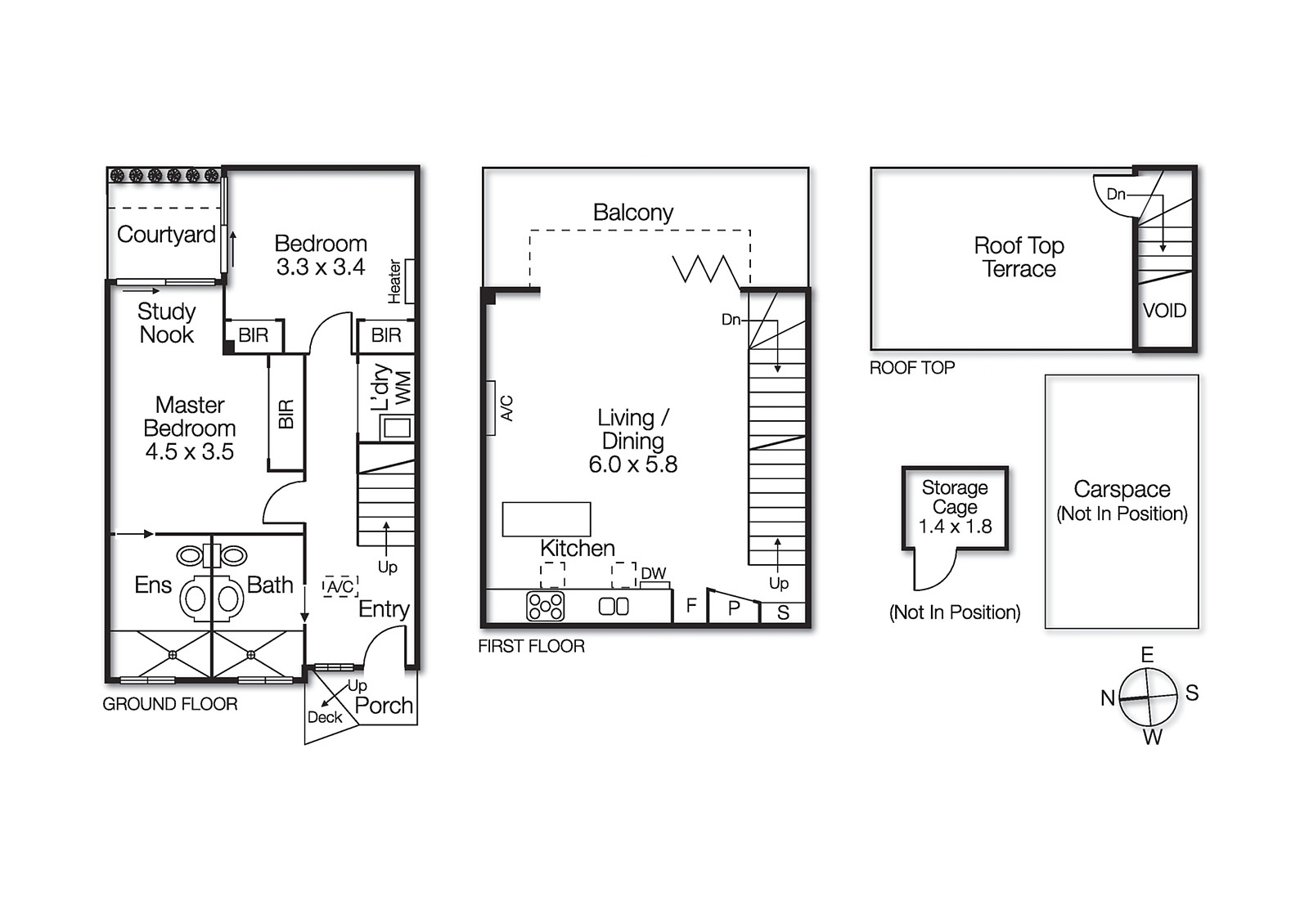 4/8 Willis Street, Hampton VIC 3188 - Floorplan