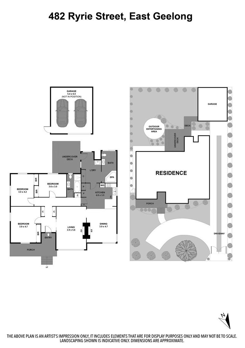 482 Ryrie Street, EAST GEELONG VIC 3219 - Floorplan