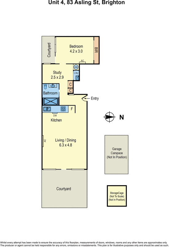 4/83 Asling Street, Brighton VIC 3186 - Floorplan