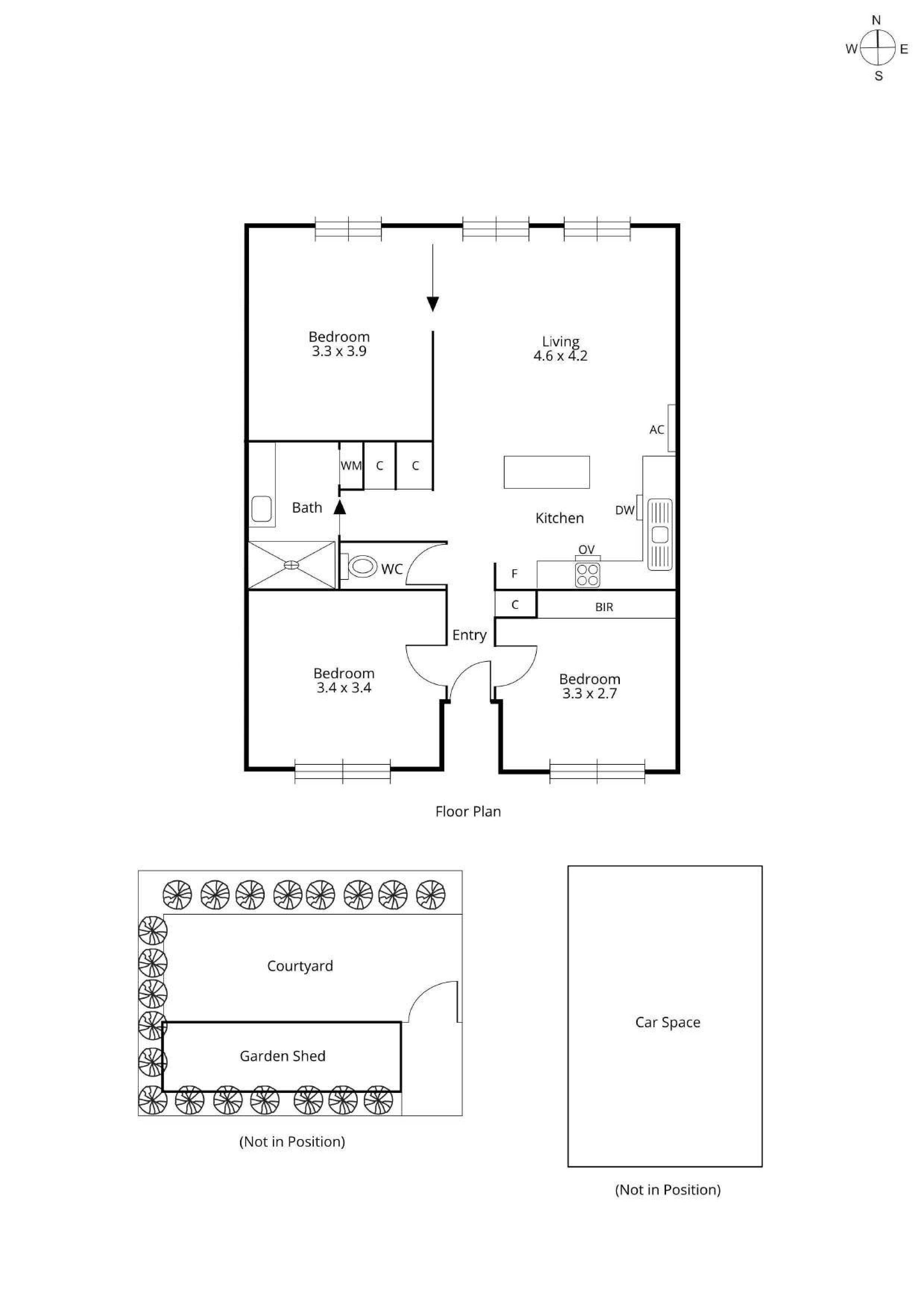 4/838 Hampton Street, Brighton VIC 3186 - Floorplan