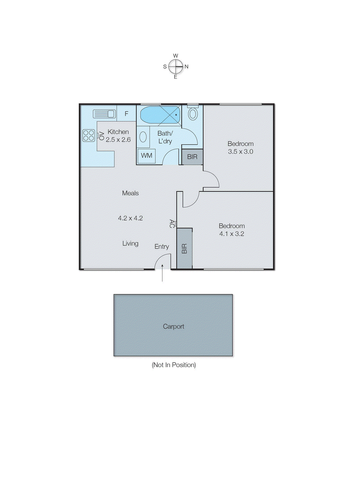 4/87 Como Parade East, Parkdale VIC 3195 - Floorplan