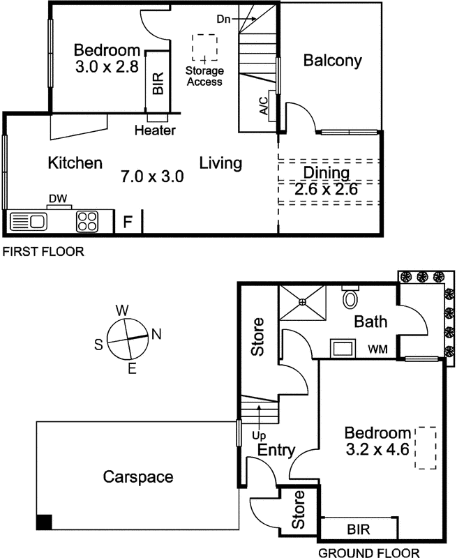 4/87 Westbury Street, St Kilda East VIC 3183 - Floorplan