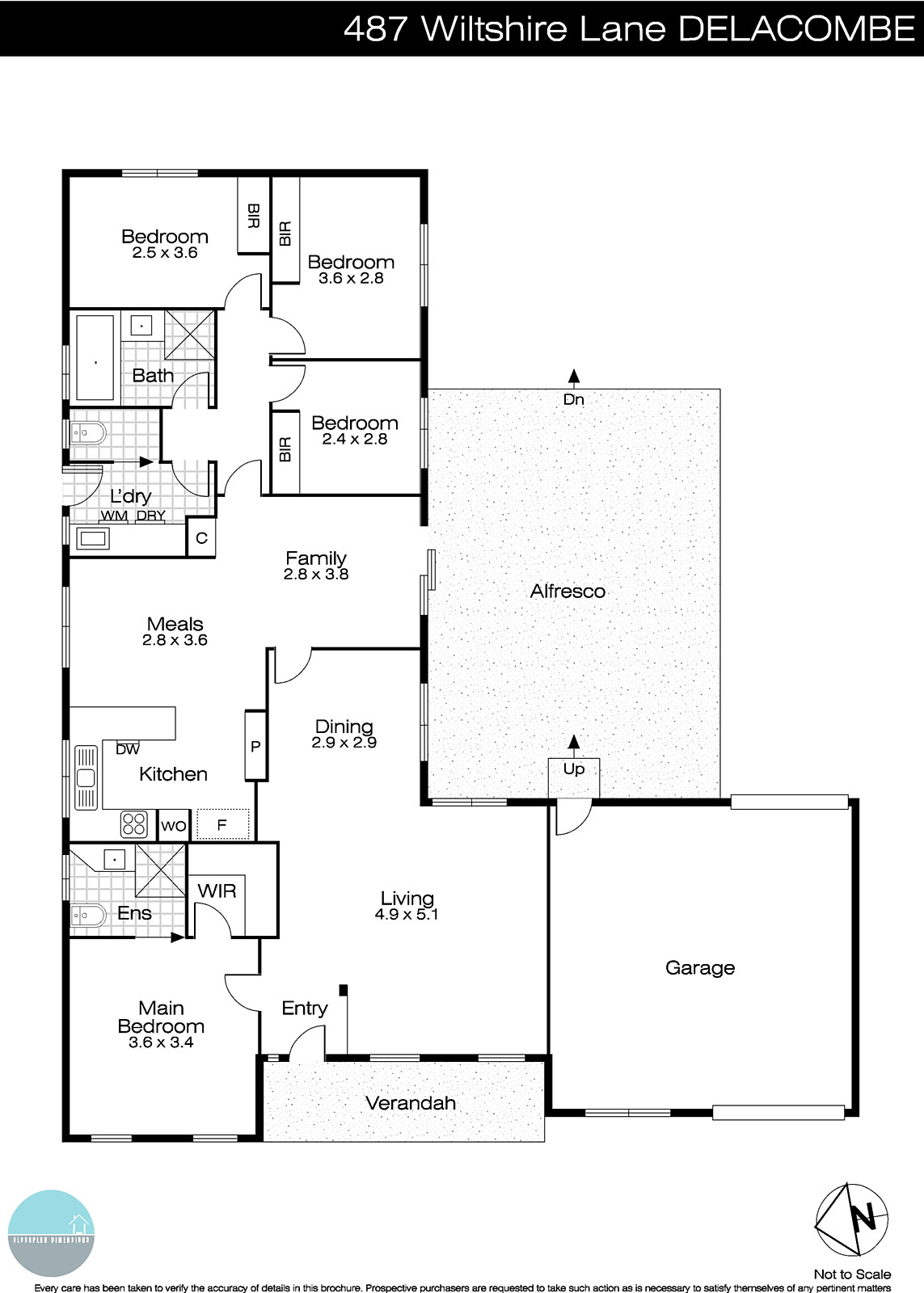487 Wiltshire Lane, Delacombe VIC 3356 - Floorplan